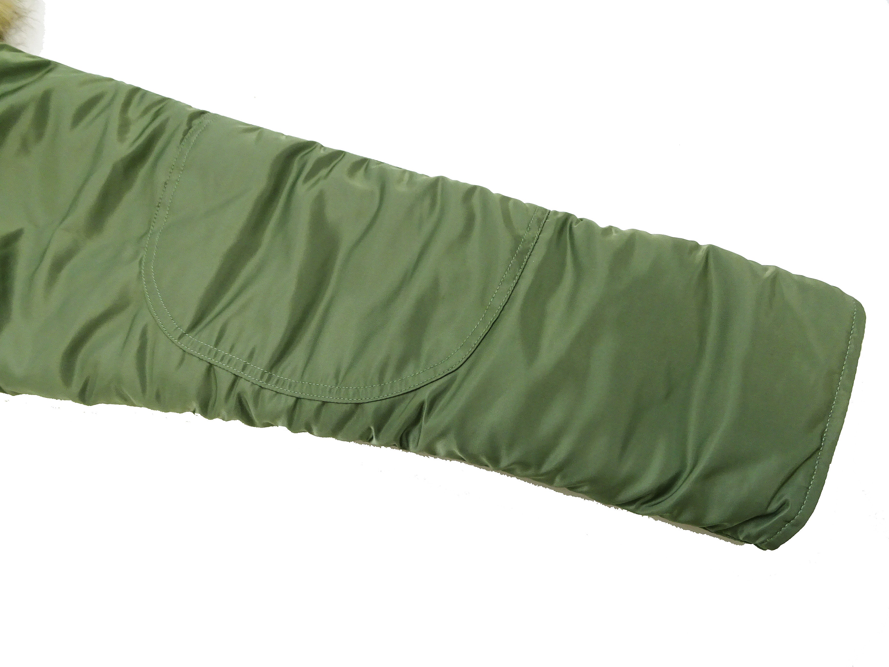 Alpha Industries N-3B Parka 20094 Men's Modern Fit Military Inspired Thigh-Length Padded Nylon Hooded Coat Jacket 20094-503 Vintage-Green - Image 12