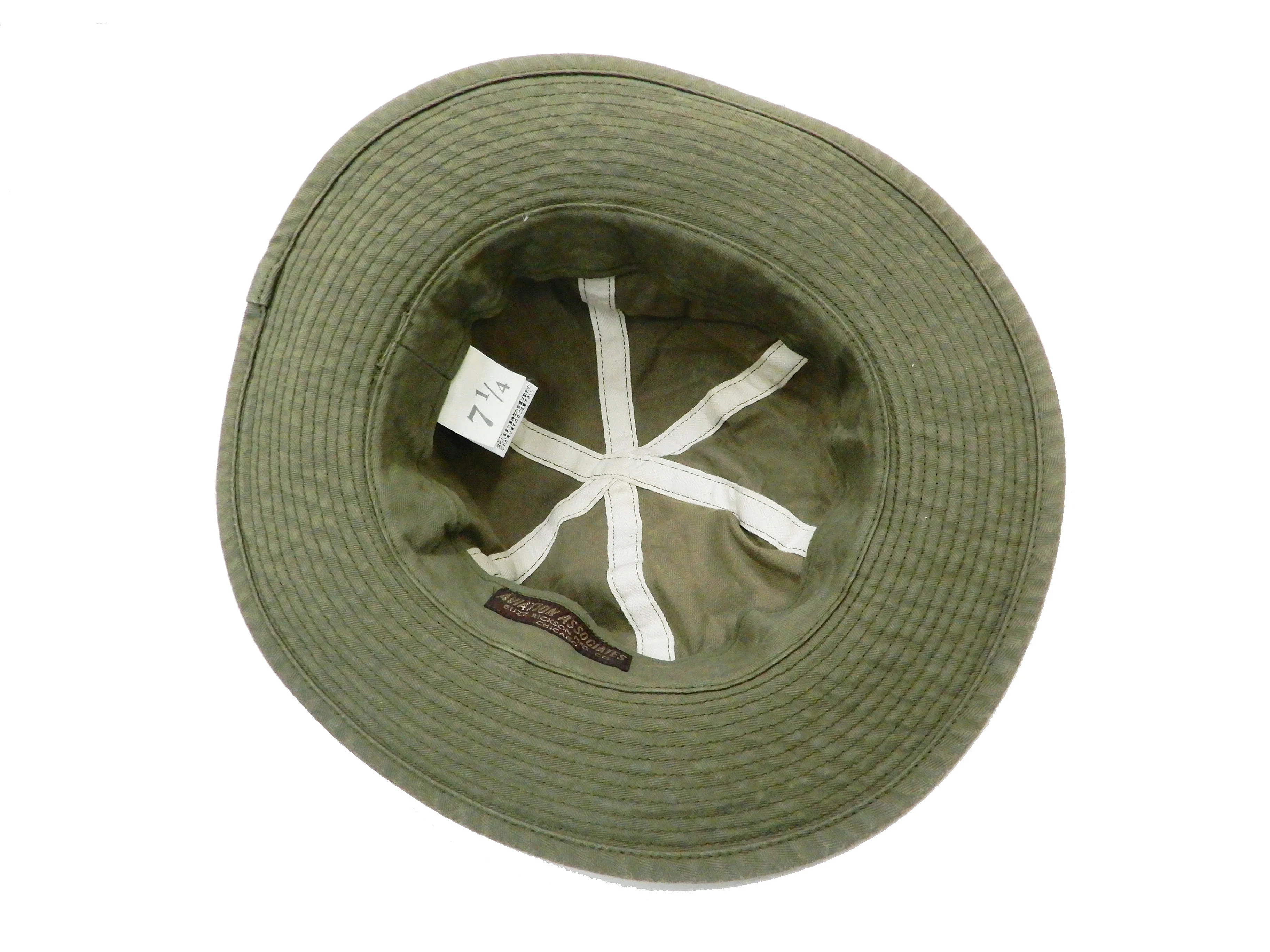 Buzz Rickson Daisy Mae Hat Men's US Army Style Herringbone Boonie Hat BR02537 Olive - Image 5