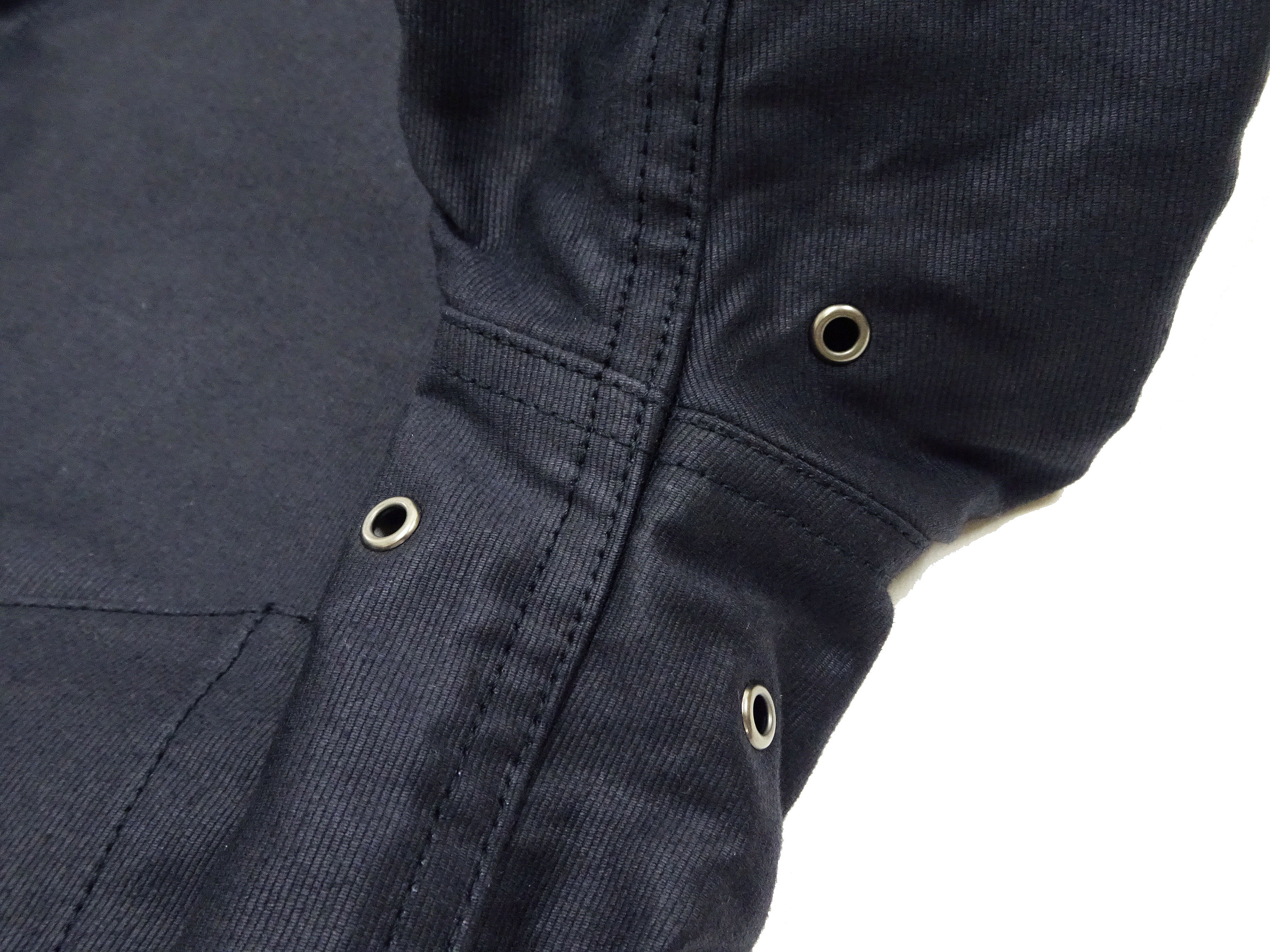 Buzz Rickson Deck Jacket BR15579 Men's Reproduction of US Navy Deck Zip Jacket CONTRACT 87533 Navy-Blue - Image 10