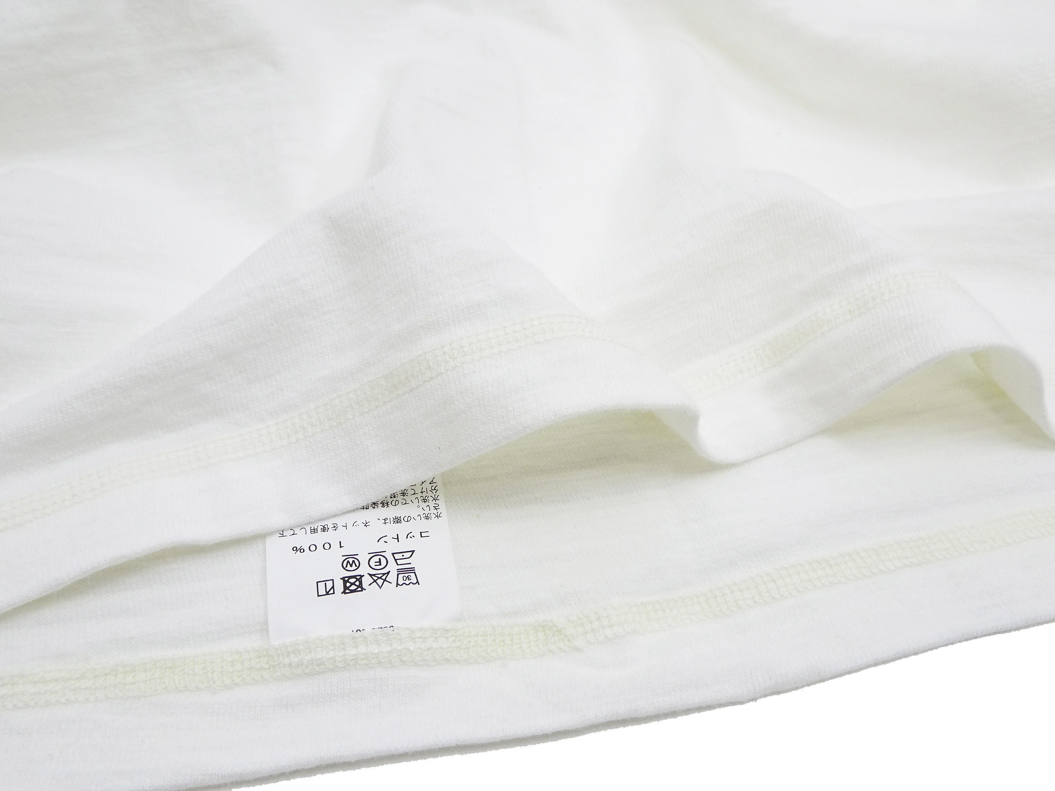 Buzz Rickson Henley T-Shirt Men's Short Sleeve Plain Loopwheeled Slub Yarn Tee BR79192 101 White - Image 10