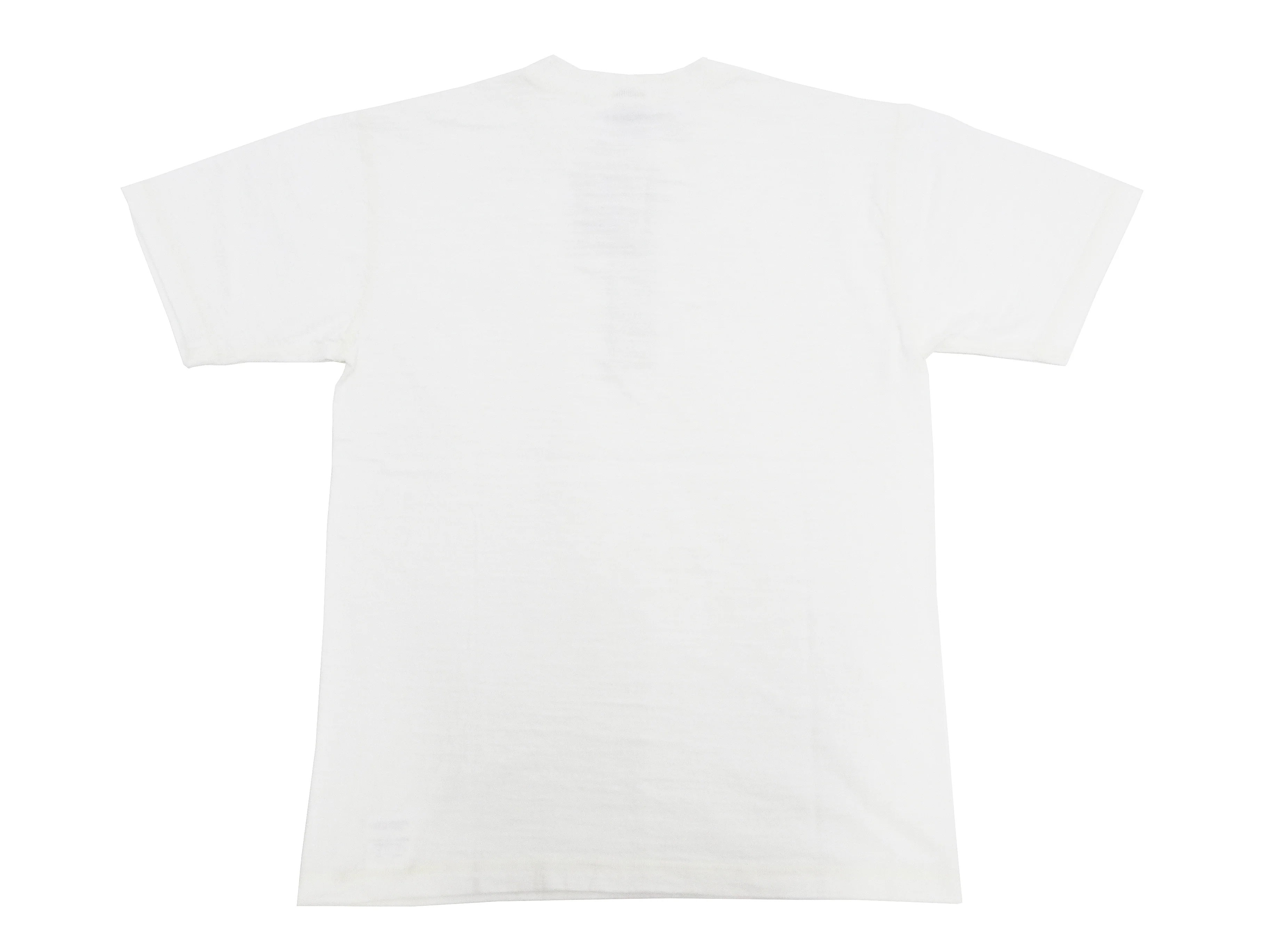 Buzz Rickson Henley T-Shirt Men's Short Sleeve Plain Loopwheeled Slub Yarn Tee BR79192 101 White - Image 11
