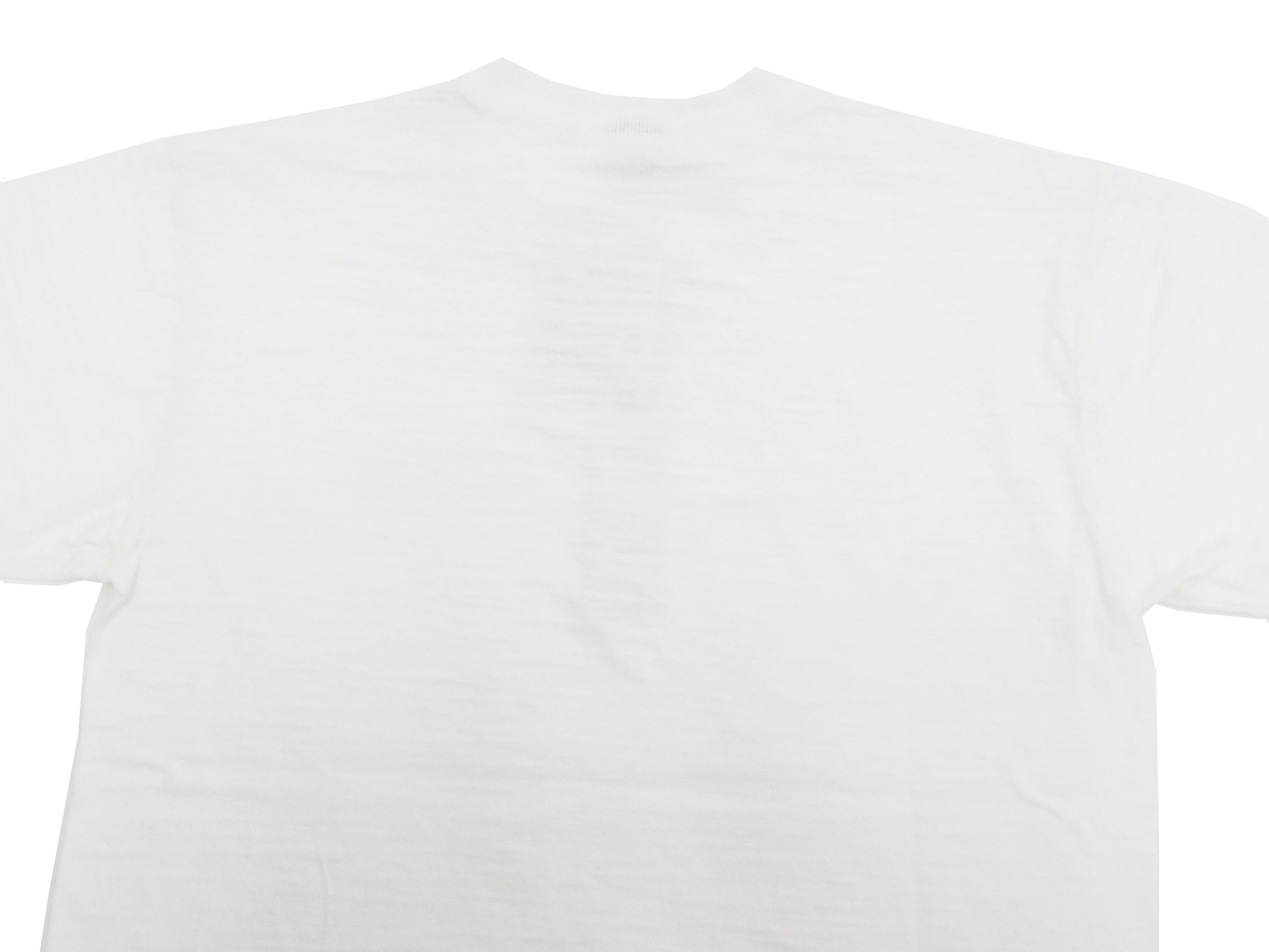 Buzz Rickson Henley T-Shirt Men's Short Sleeve Plain Loopwheeled Slub Yarn Tee BR79192 101 White - Image 12
