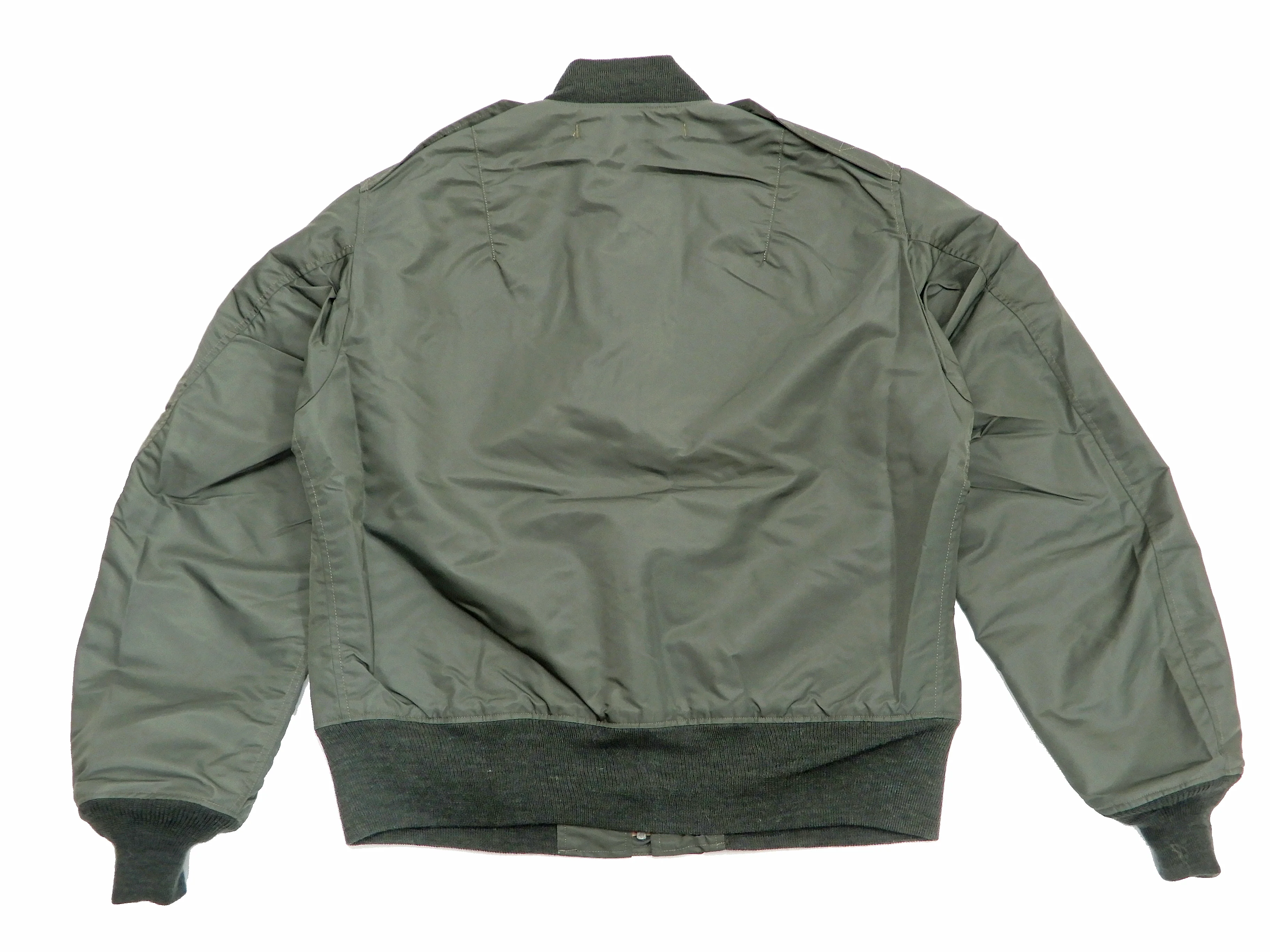 Buzz Rickson Jacket Men's L-2B Flight Jacket Plain Bomber Jacket L2B BR14870 Sage-Green - Image 17