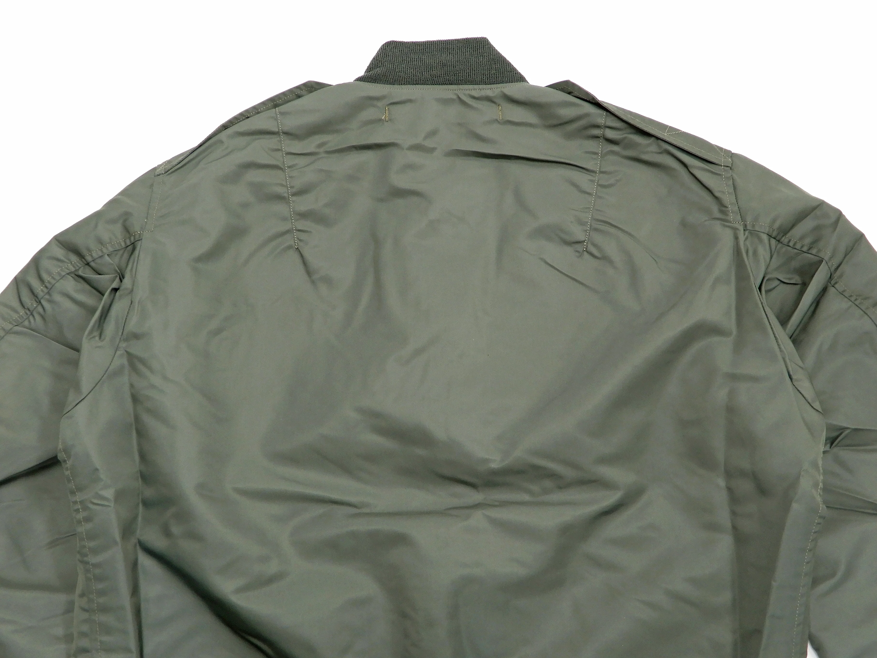 Buzz Rickson Jacket Men's L-2B Flight Jacket Plain Bomber Jacket L2B BR14870 Sage-Green - Image 18