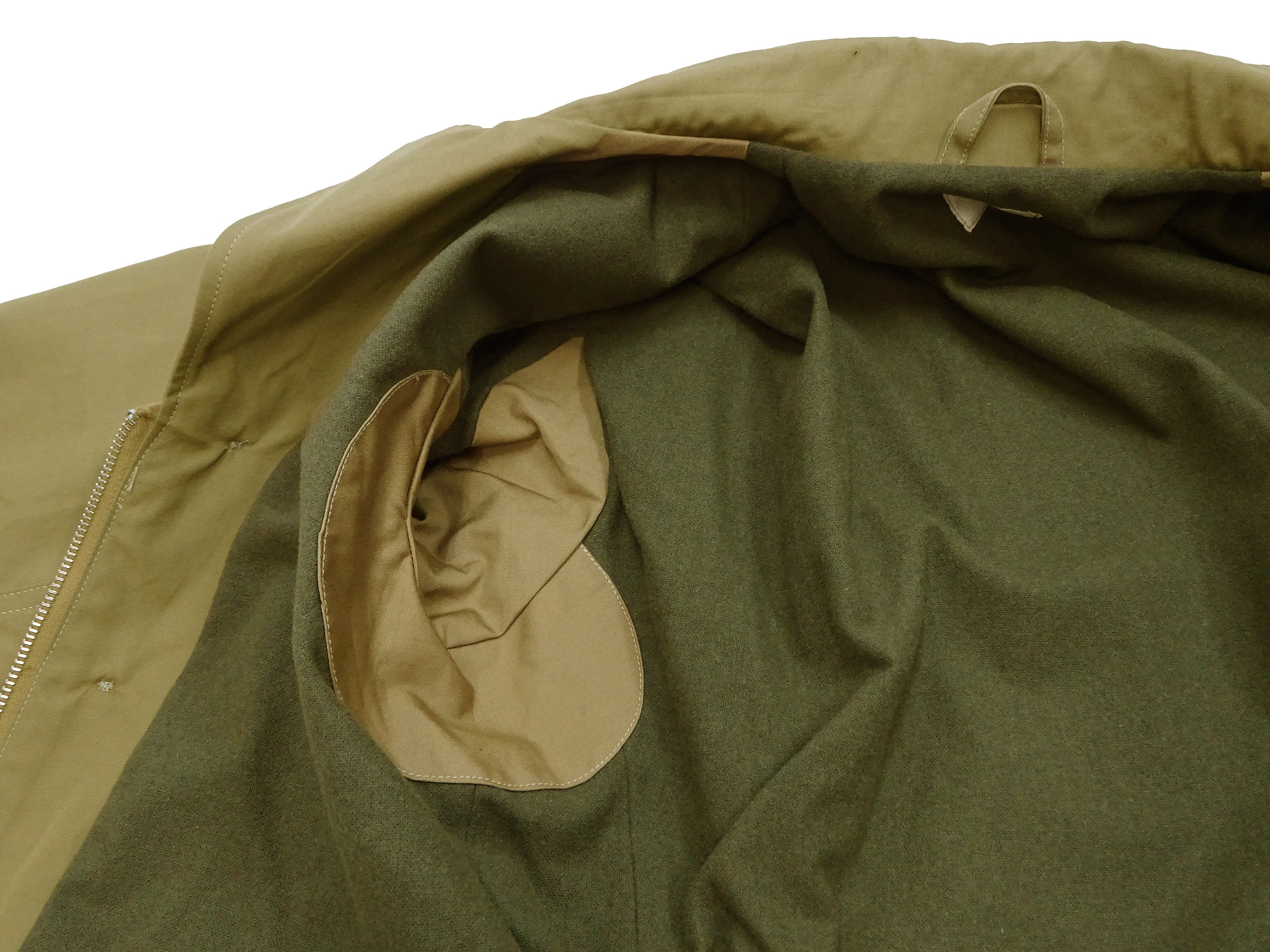Buzz Rickson Jacket Men's Reproduction WWII US Army M-41 Field Jacket BR15332 Olive Drab - Image 14