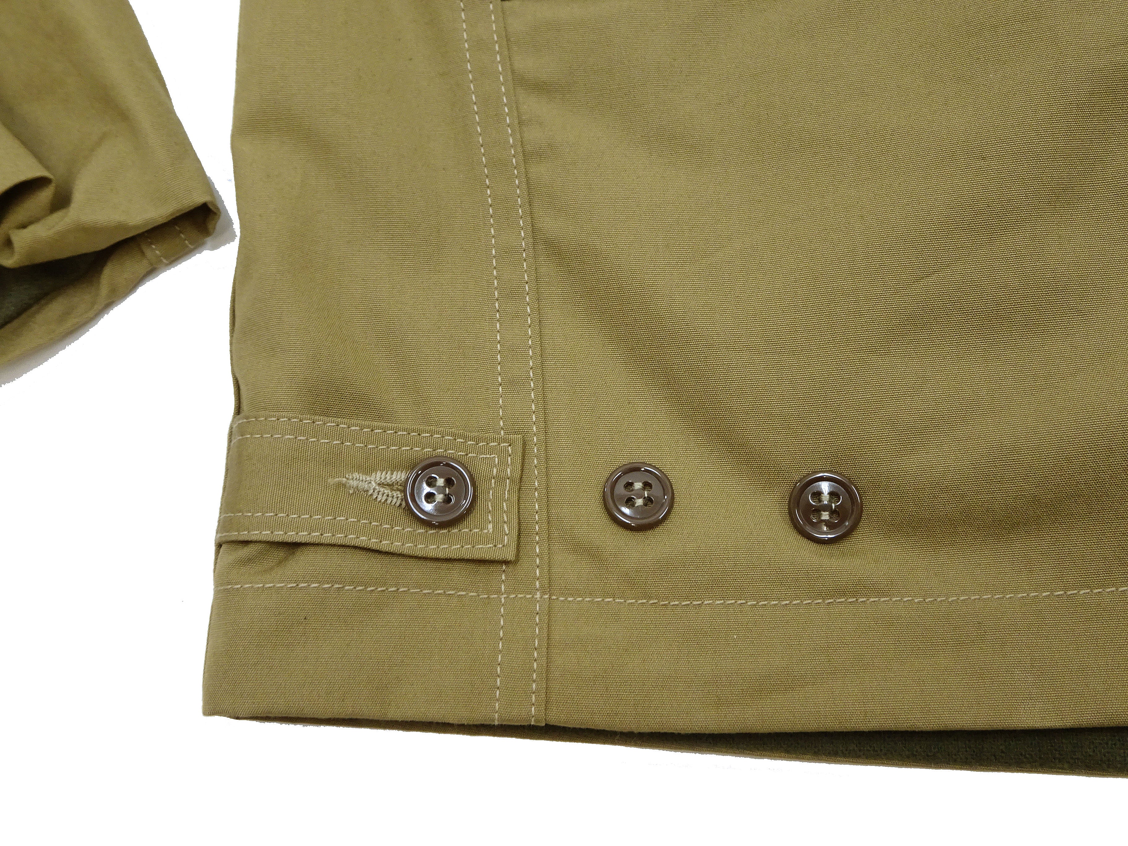 Buzz Rickson Jacket Men's Reproduction WWII US Army M-41 Field Jacket BR15332 Olive Drab - Image 18