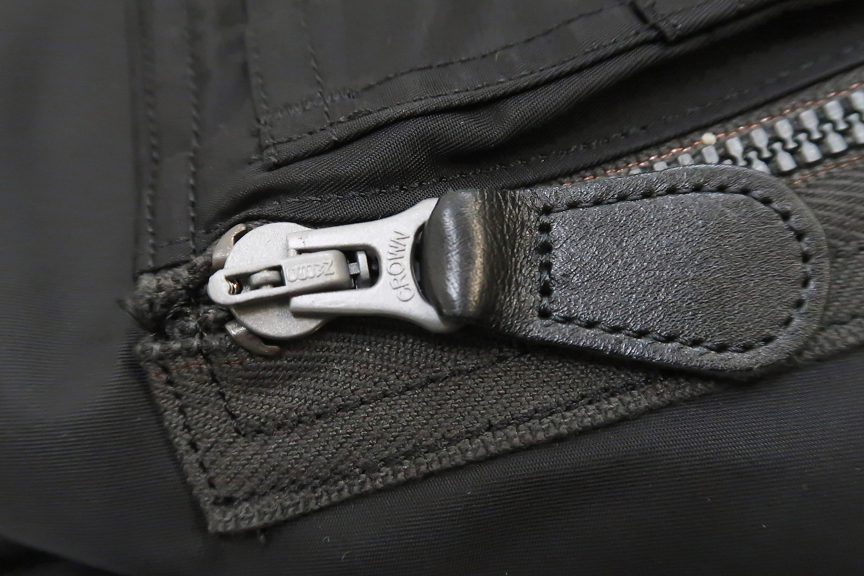 Buzz Rickson MA-1 William Gibson Black MA-1 Flight Jacket Men's MA1 Bomber Jacket Slender Version BR14964 - Image 11