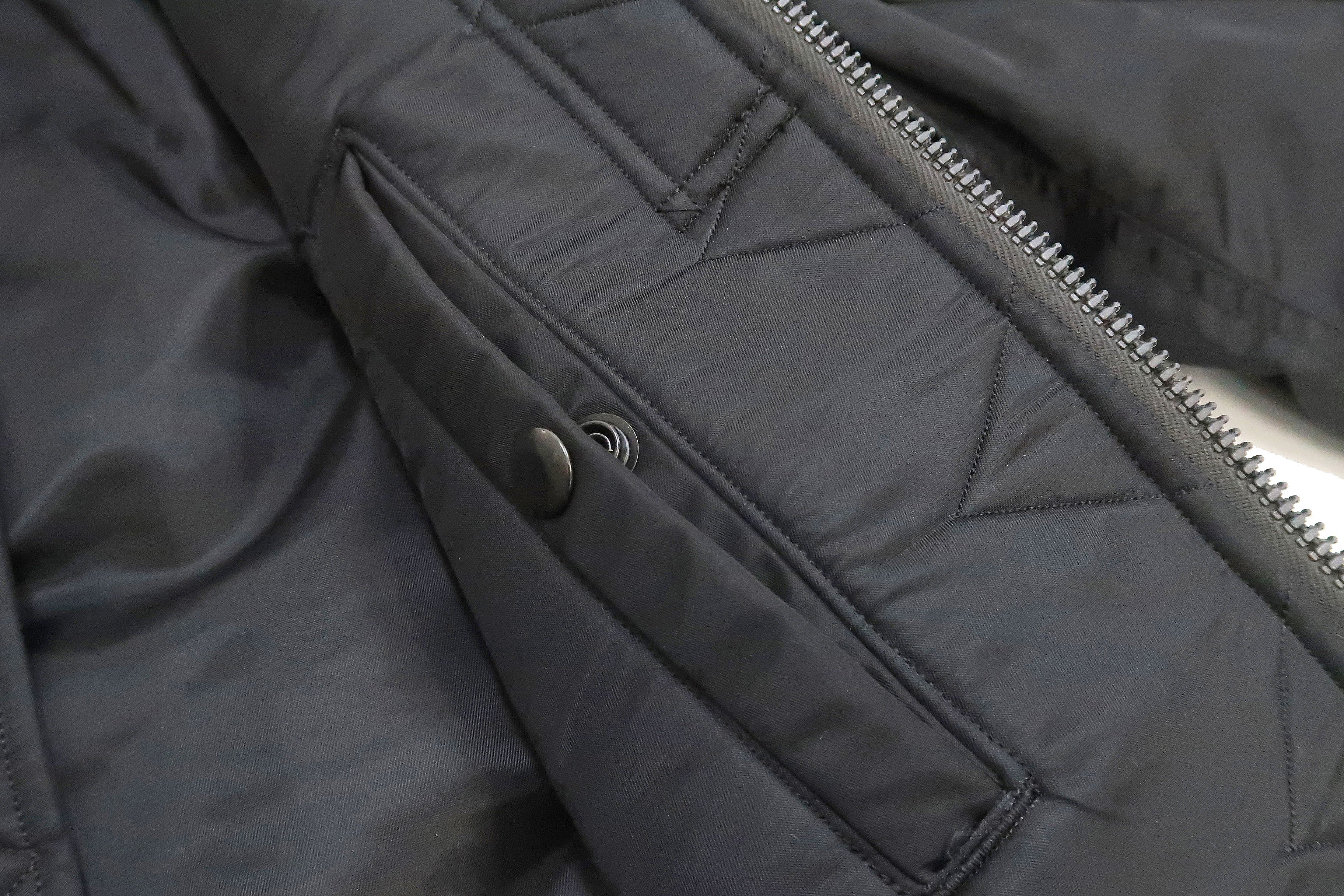 Buzz Rickson MA-1 William Gibson Black MA-1 Flight Jacket Men's MA1 Bomber Jacket Slender Version BR14964 - Image 14