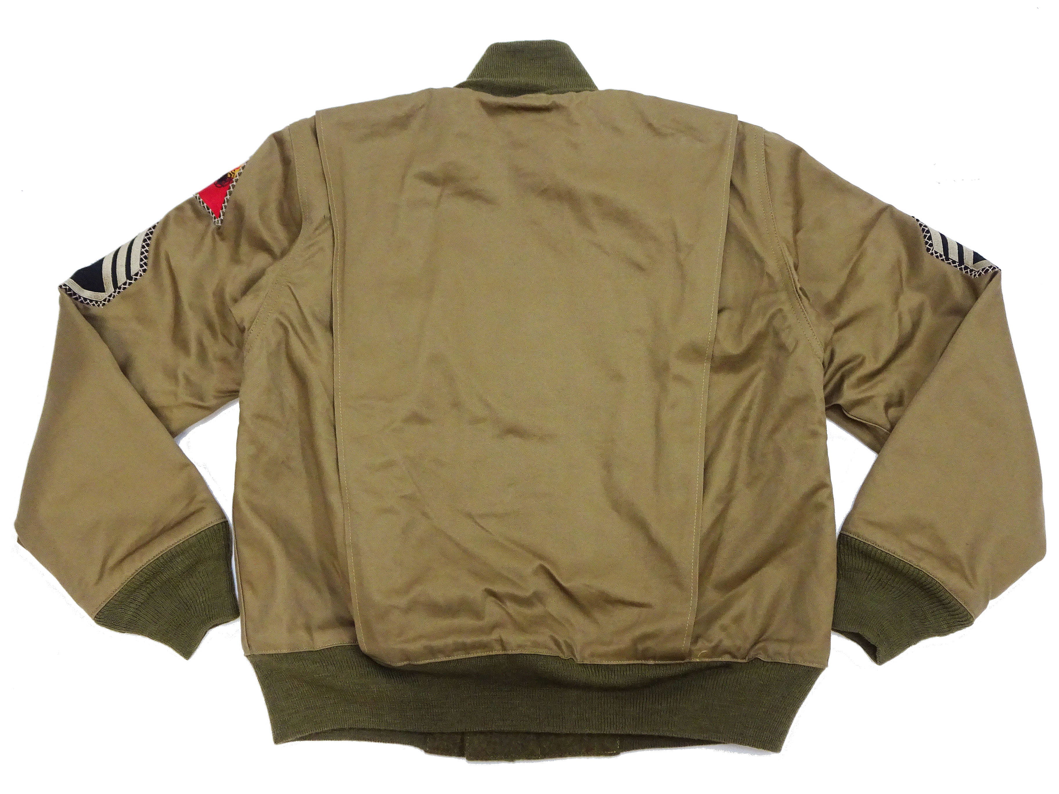 Buzz Rickson Men's Fury Tanker Jacket - Brad Pitt U.S. Army WWII Movie Reproduction - Made in Japan - (BR15751 Olive Drab) - Image 14