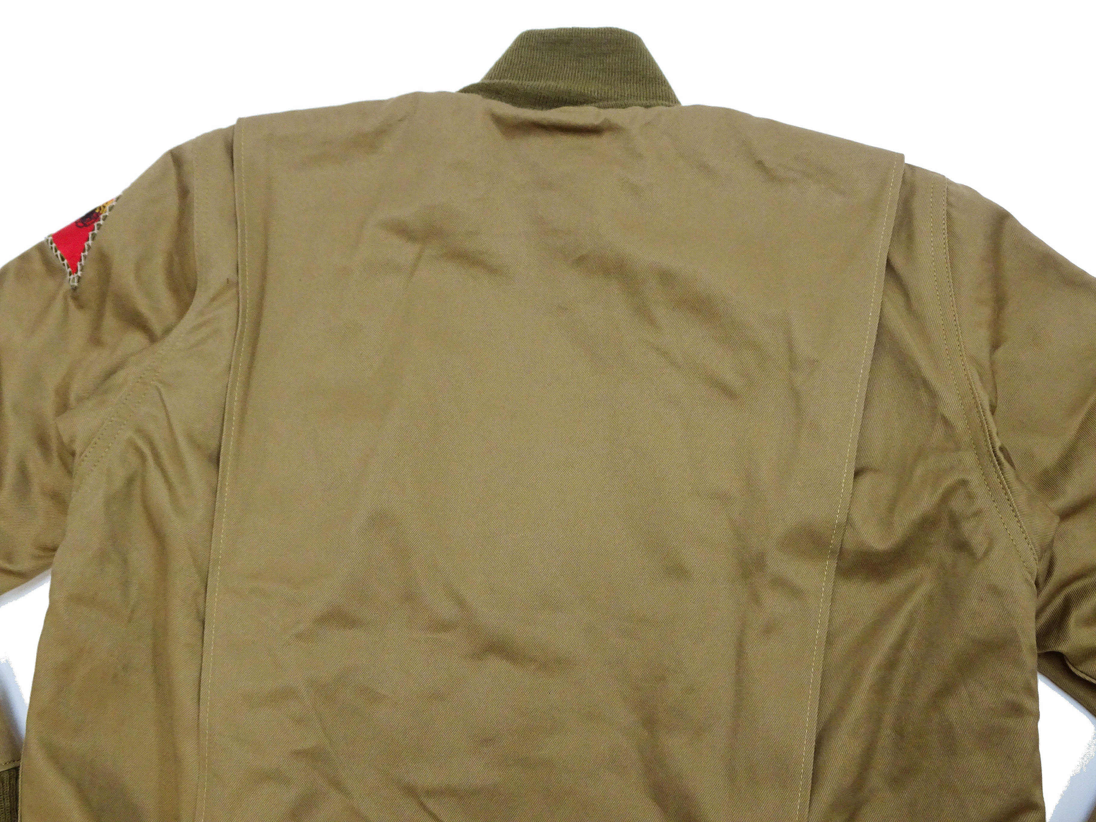 Buzz Rickson Men's Fury Tanker Jacket - Brad Pitt U.S. Army WWII Movie Reproduction - Made in Japan - (BR15751 Olive Drab) - Image 15