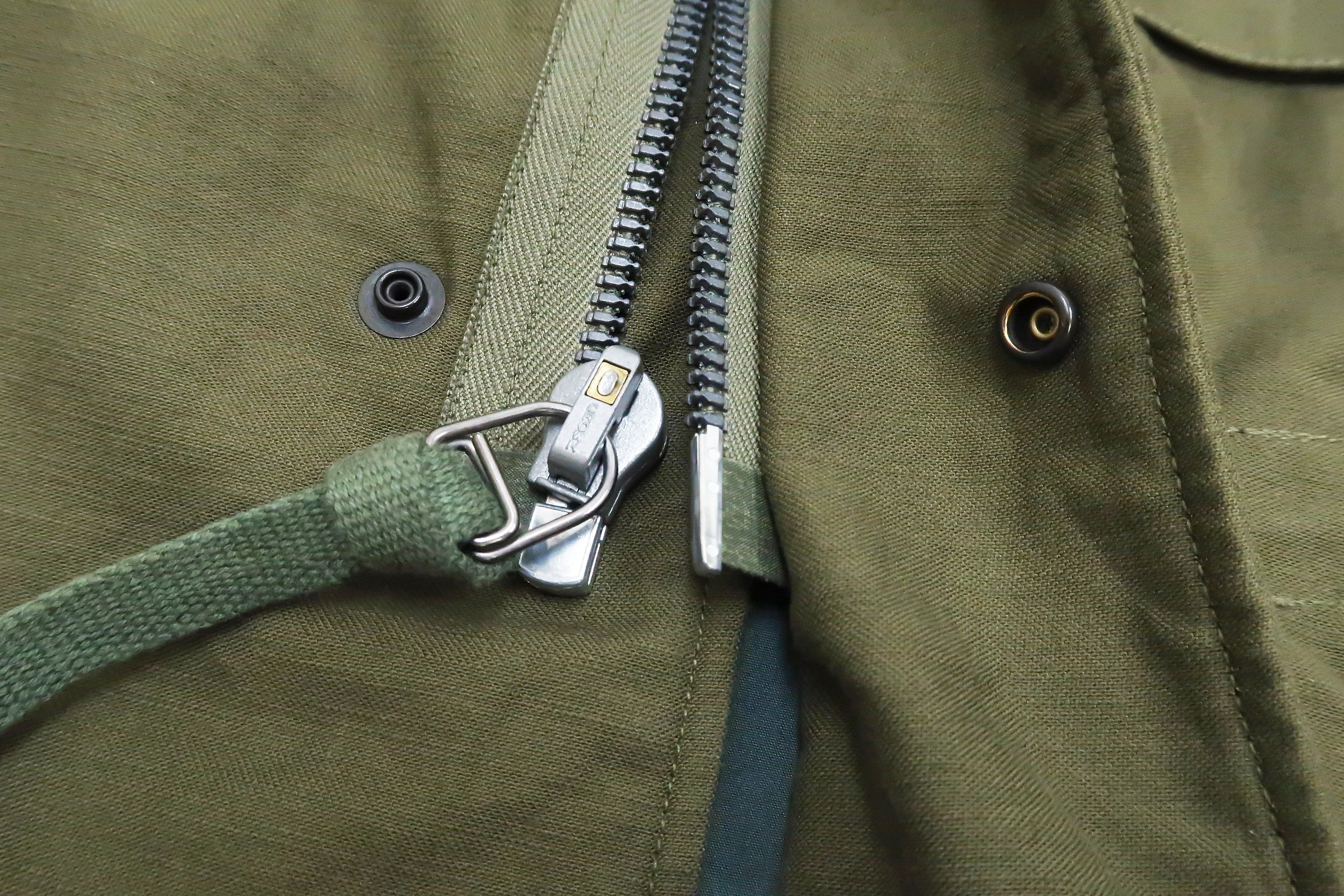 Buzz Rickson Jacket Men's M-65 Field Jacket 2nd Model M65 Military Field Coat BR11702 Olive Drab - Image 14
