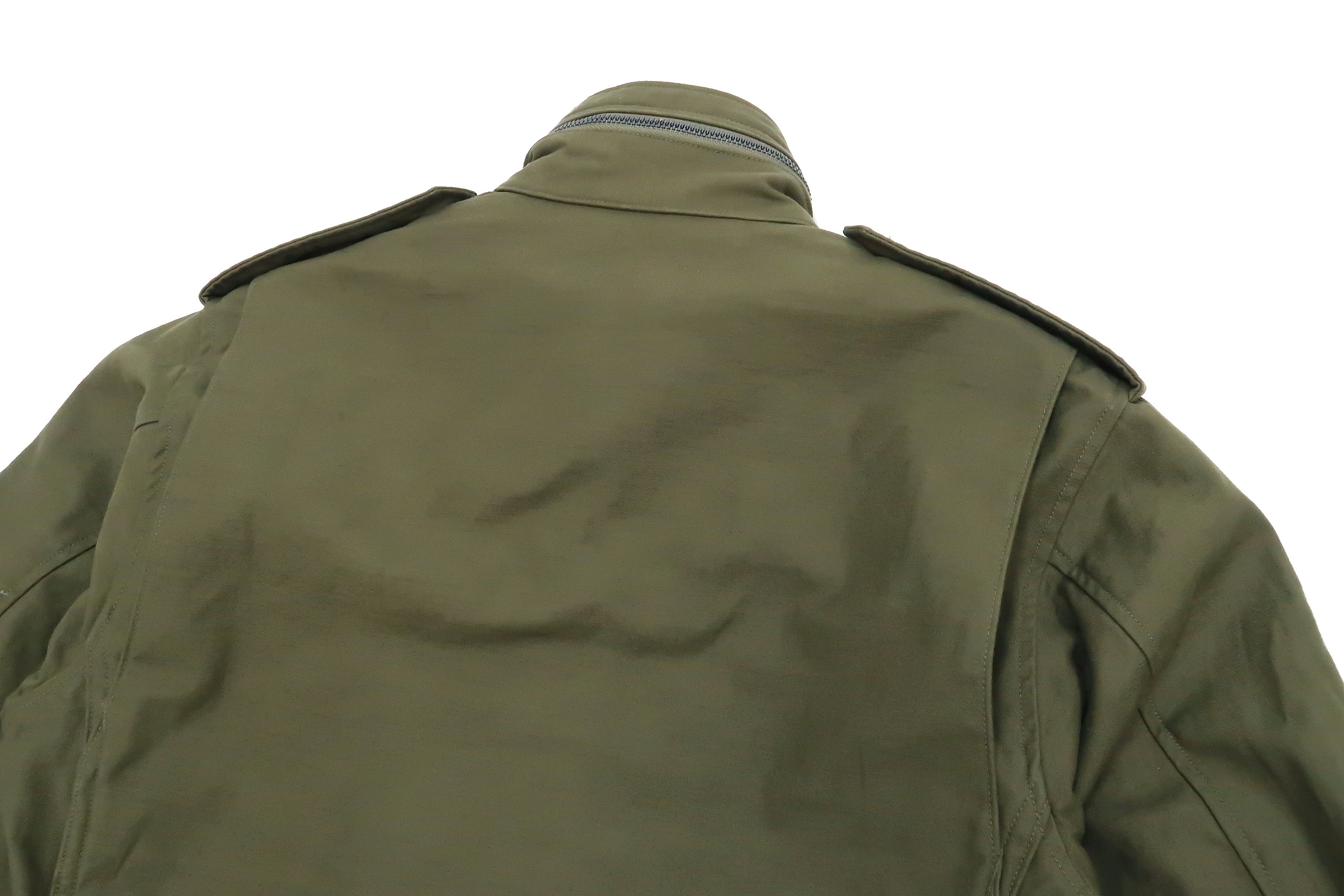Buzz Rickson Jacket Men's M-65 Field Jacket 2nd Model M65 Military Field Coat BR11702 Olive Drab - Image 17