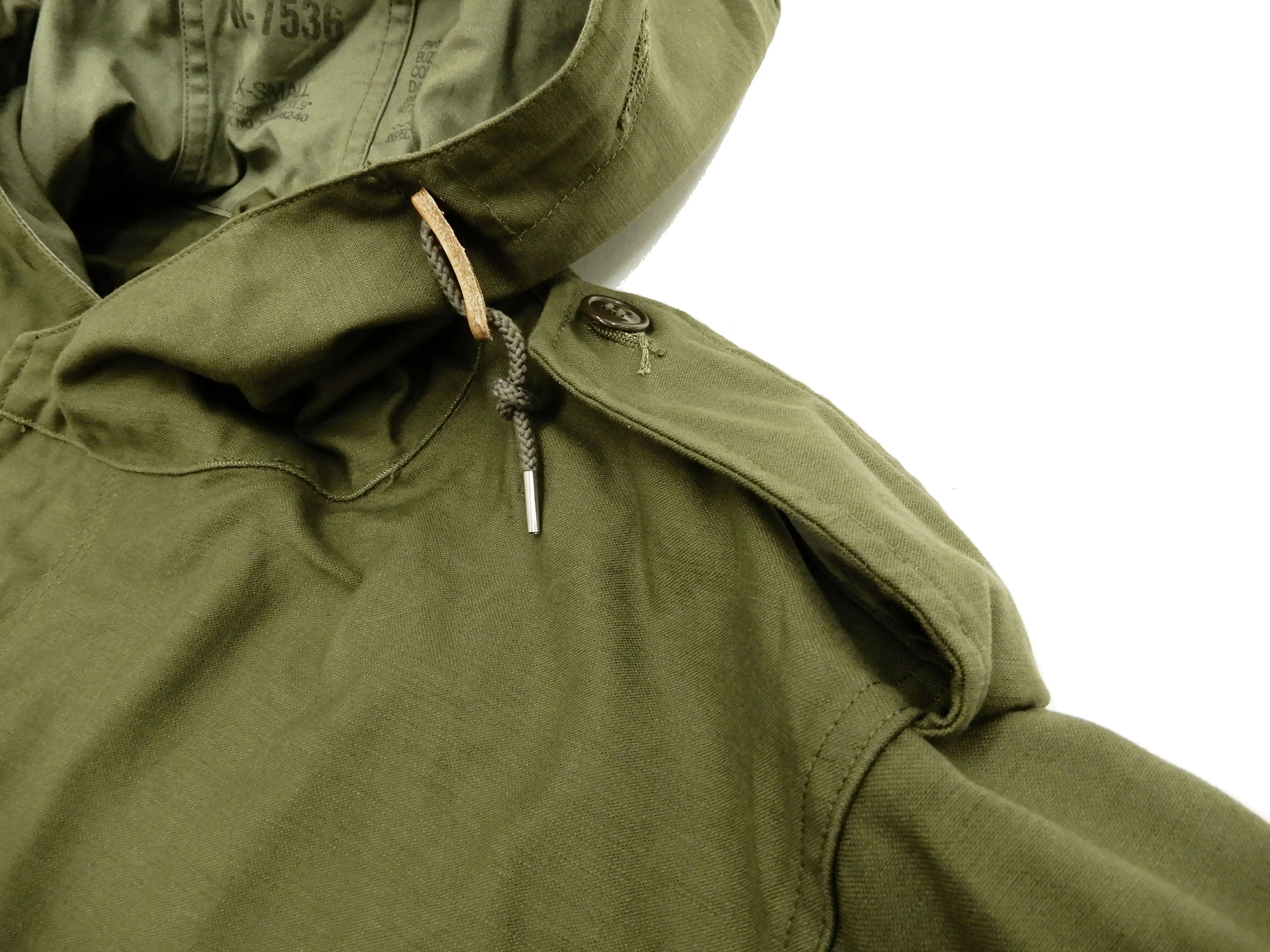 Buzz Rickson Parka Men's U.S. Army M-51 Fishtail Parka Military Coat Jacket BR12266 Olive Drab - Image 13