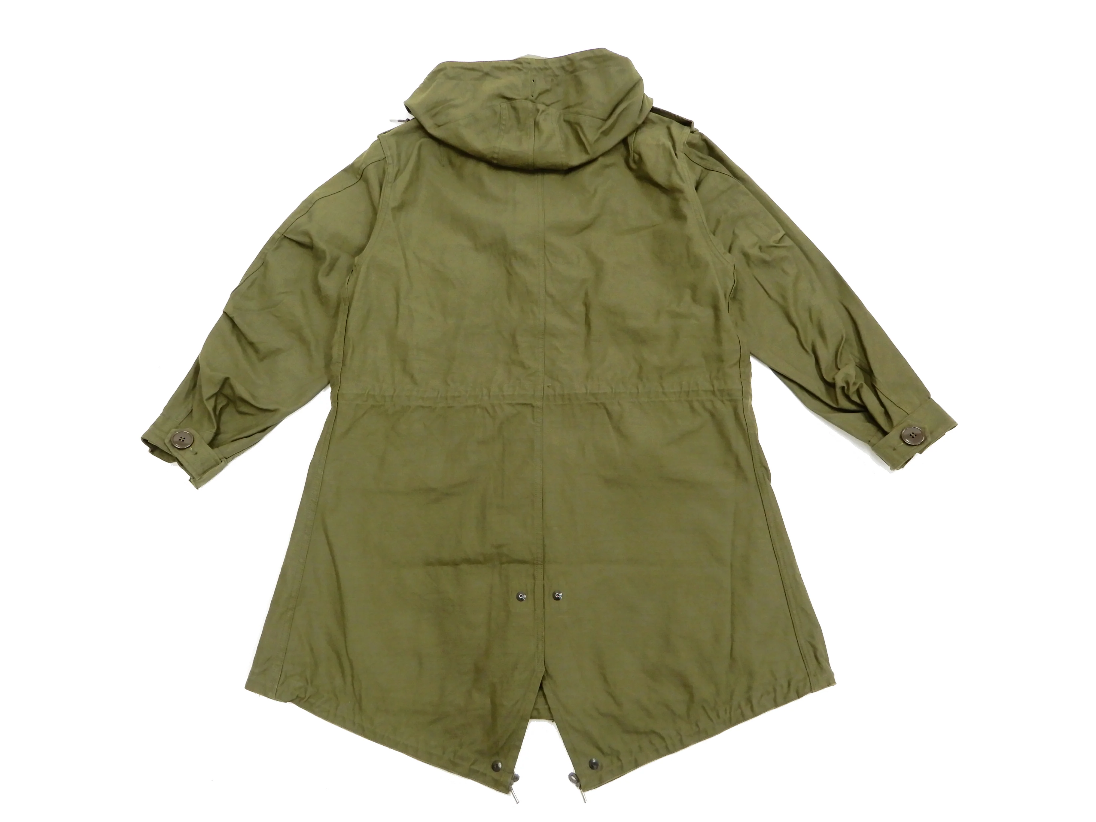 Buzz Rickson Parka Men's U.S. Army M-51 Fishtail Parka Military Coat Jacket BR12266 Olive Drab - Image 17