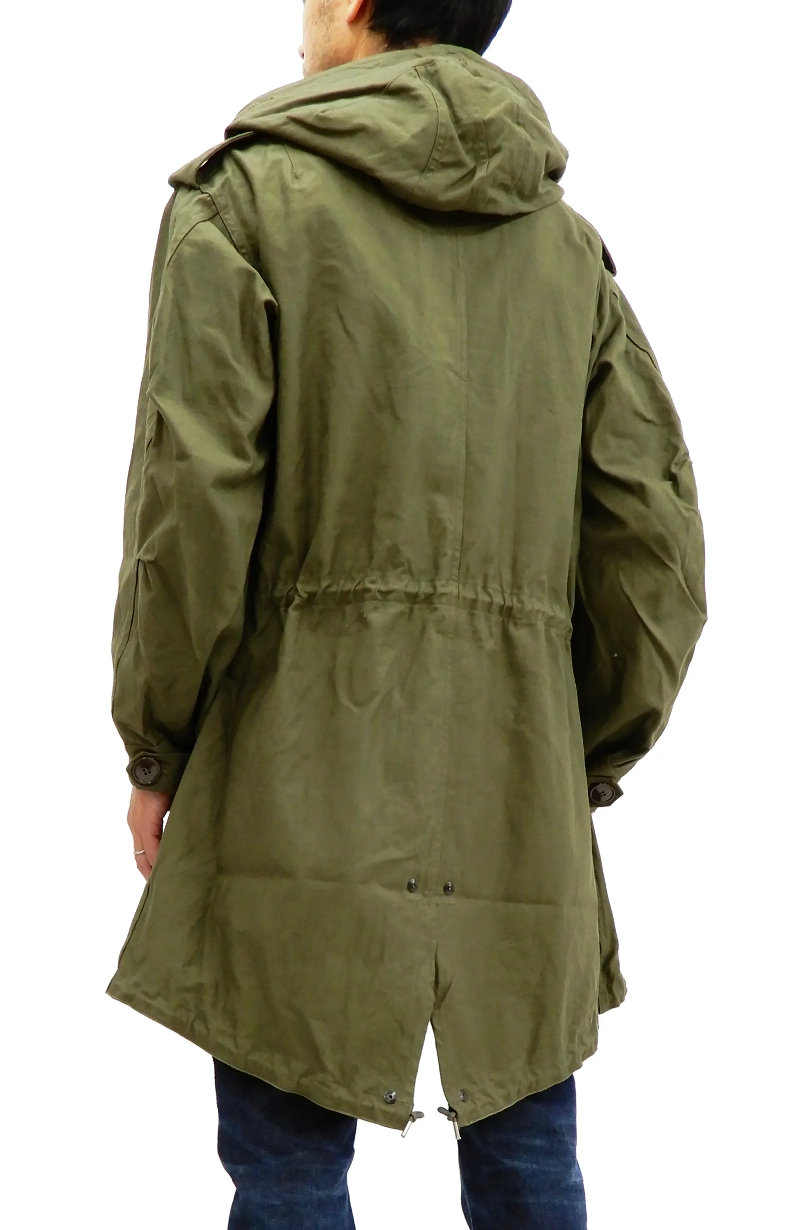 Buzz Rickson Parka Men's U.S. Army M-51 Fishtail Parka Military Coat Jacket BR12266 Olive Drab - Image 6