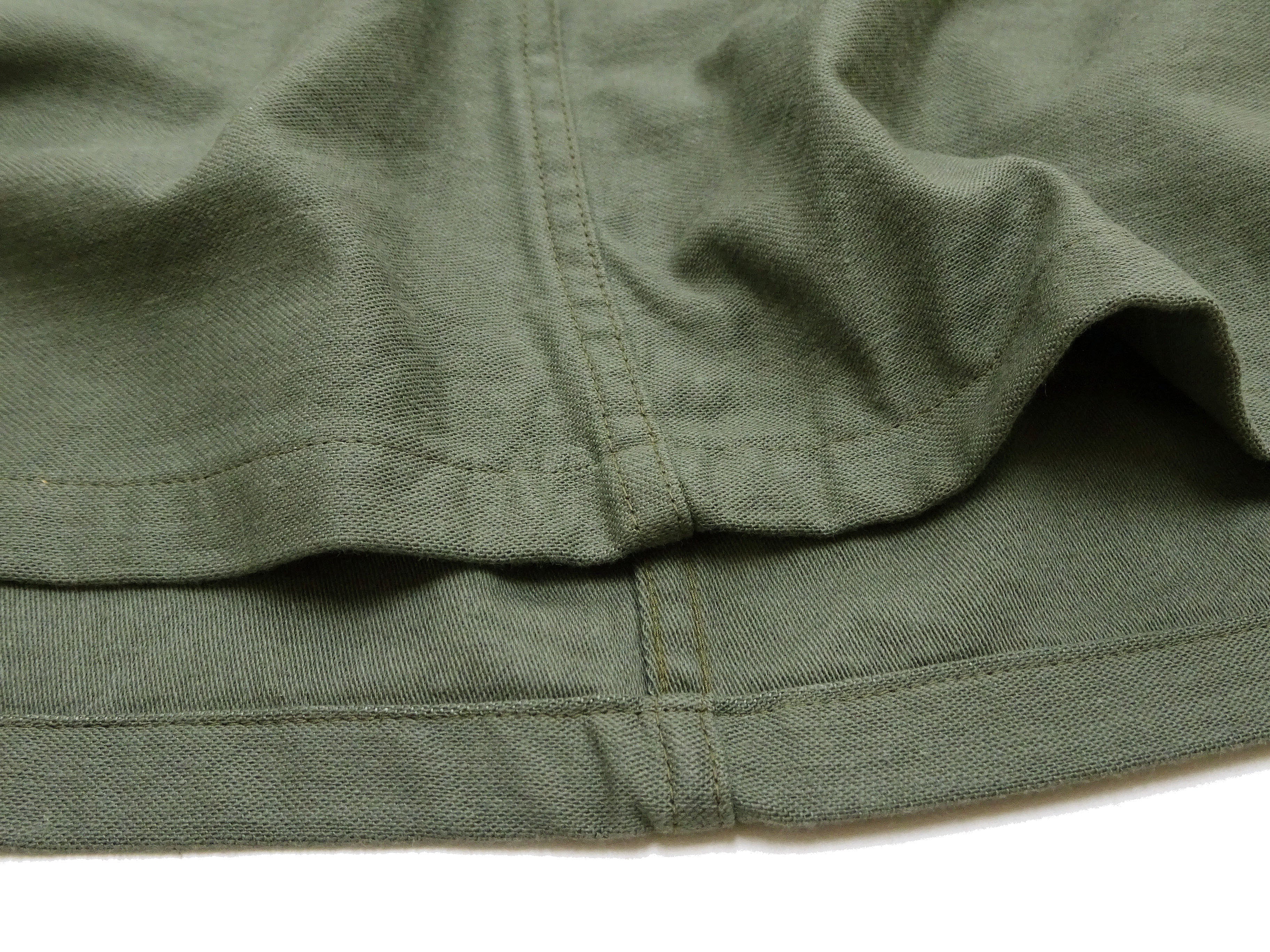 Buzz Rickson Men's U.S. Army OG-107 Utility Shirt with Patches (Relaxed Fit) - John Lennon Model Reproduction - Made in Japan (BR29586 Olive) - Image 15