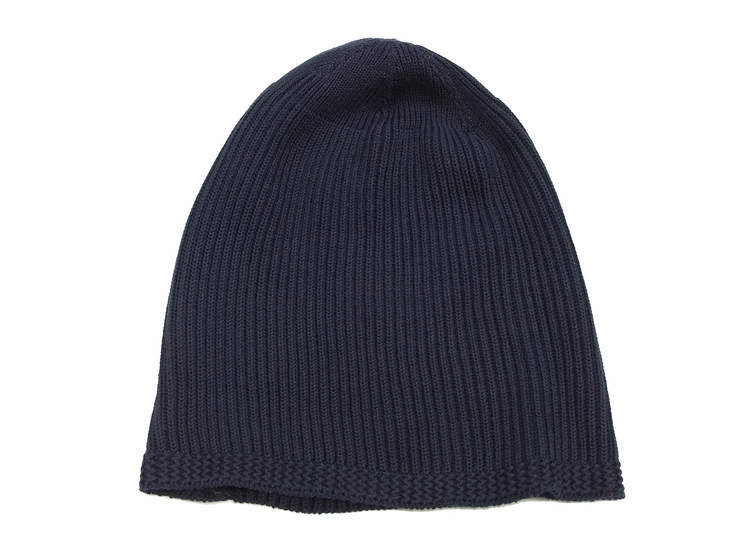 Buzz Rickson Watch Cap Men's Cotton Knit Hat WWII US military style beanie BR02186 Navy-Blue - Image 5