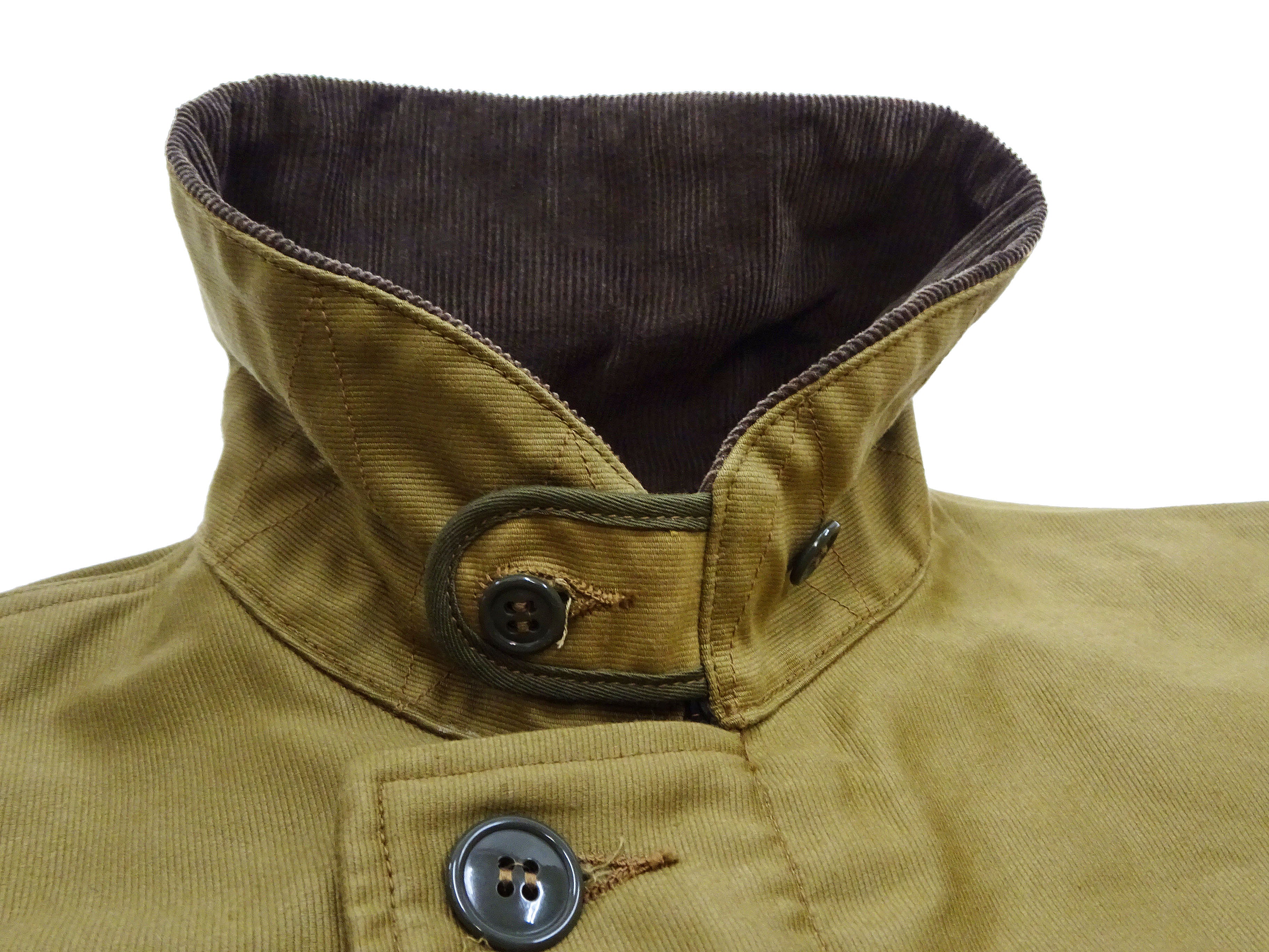 Buzz Rickson N-1 Deck Jacket Men's Casual Lightweight Modified Version of US Navy N1 Khaki (Unlined) BR15346 - Image 10