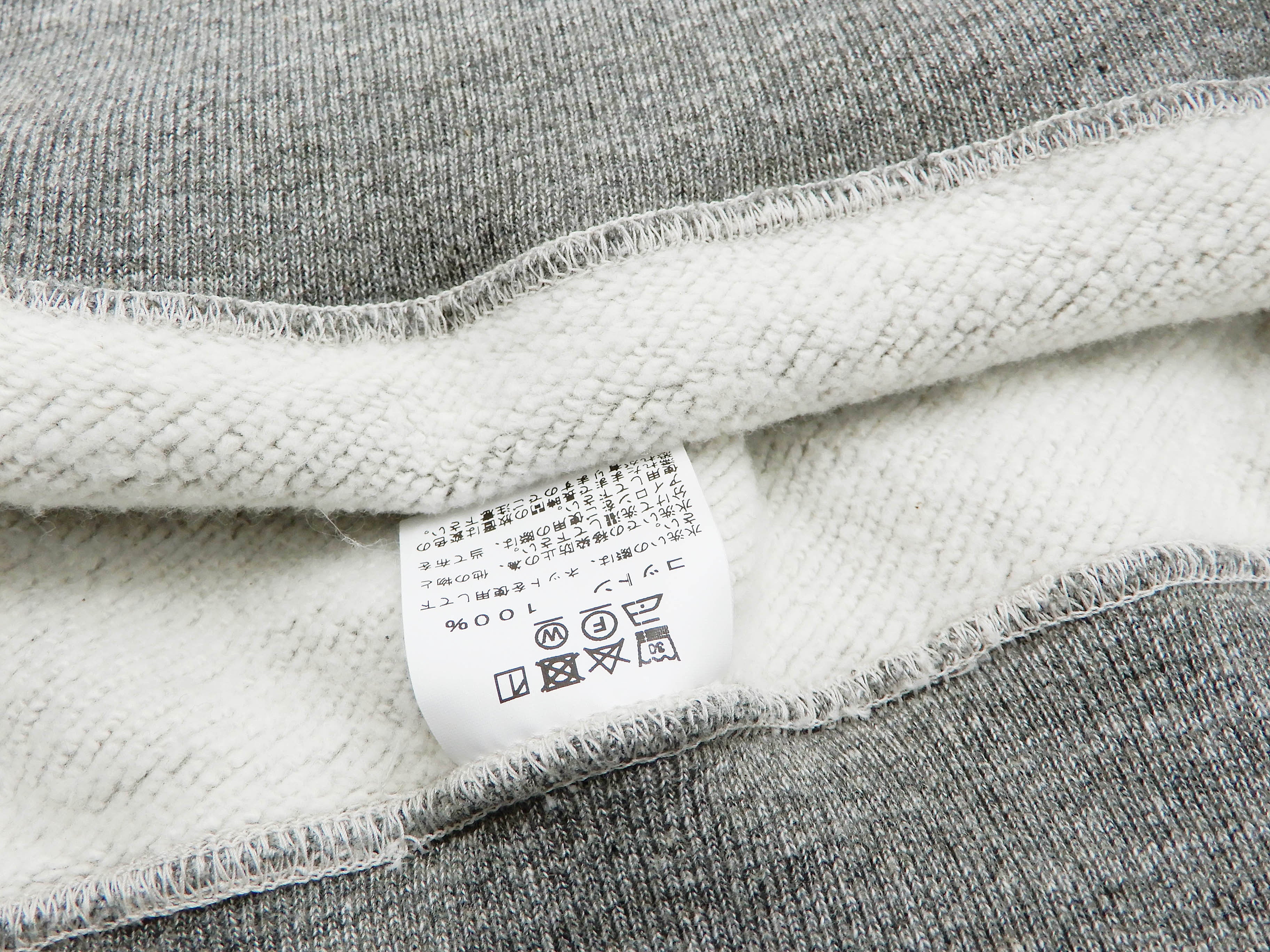 Buzz Rickson Plain Pullover Hoodie Men's Loop-wheeled Vintage Style Hooded Sweatshirt BR68914 113-Heather-Gray - Image 10
