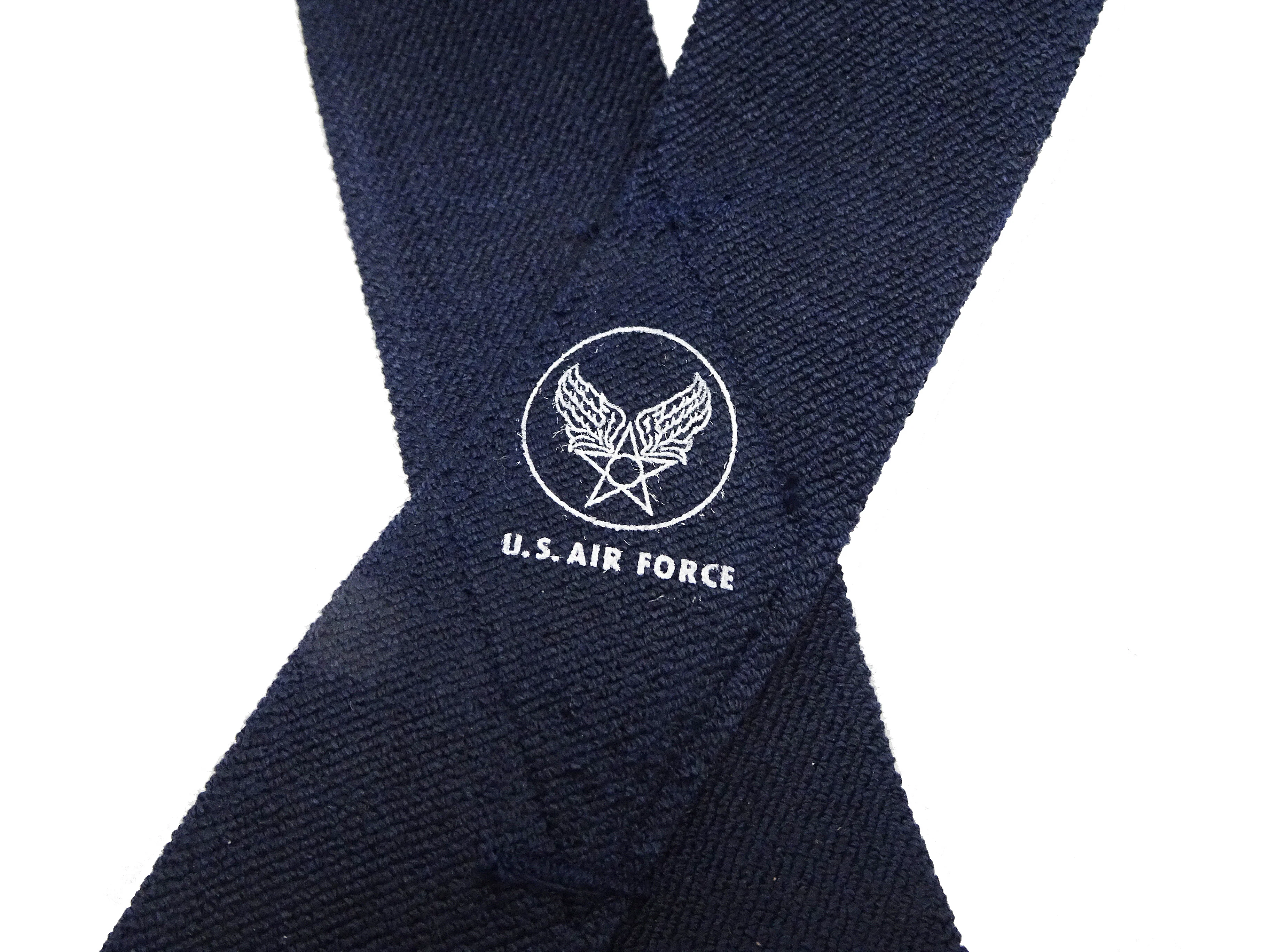 Buzz Rickson Suspenders Men's Reproduction of X back Design Military Button-on Braces for A-11 Trousers BR02718 128 Navy-Blue - Image 7