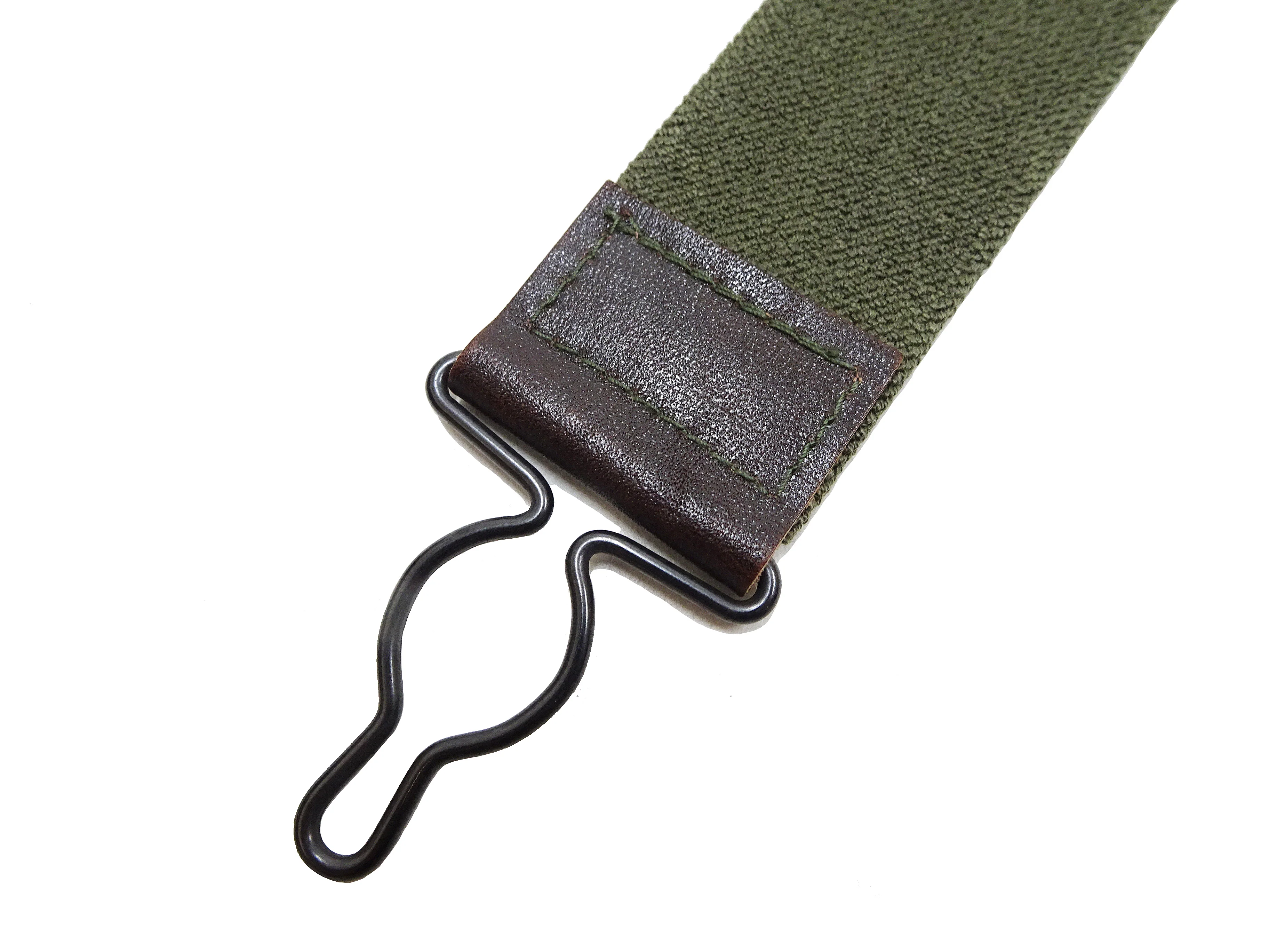 Buzz Rickson Suspenders Men's Reproduction of X back Design Military Button-on Braces for A-11 Trousers BR02718 149 Olive - Image 8