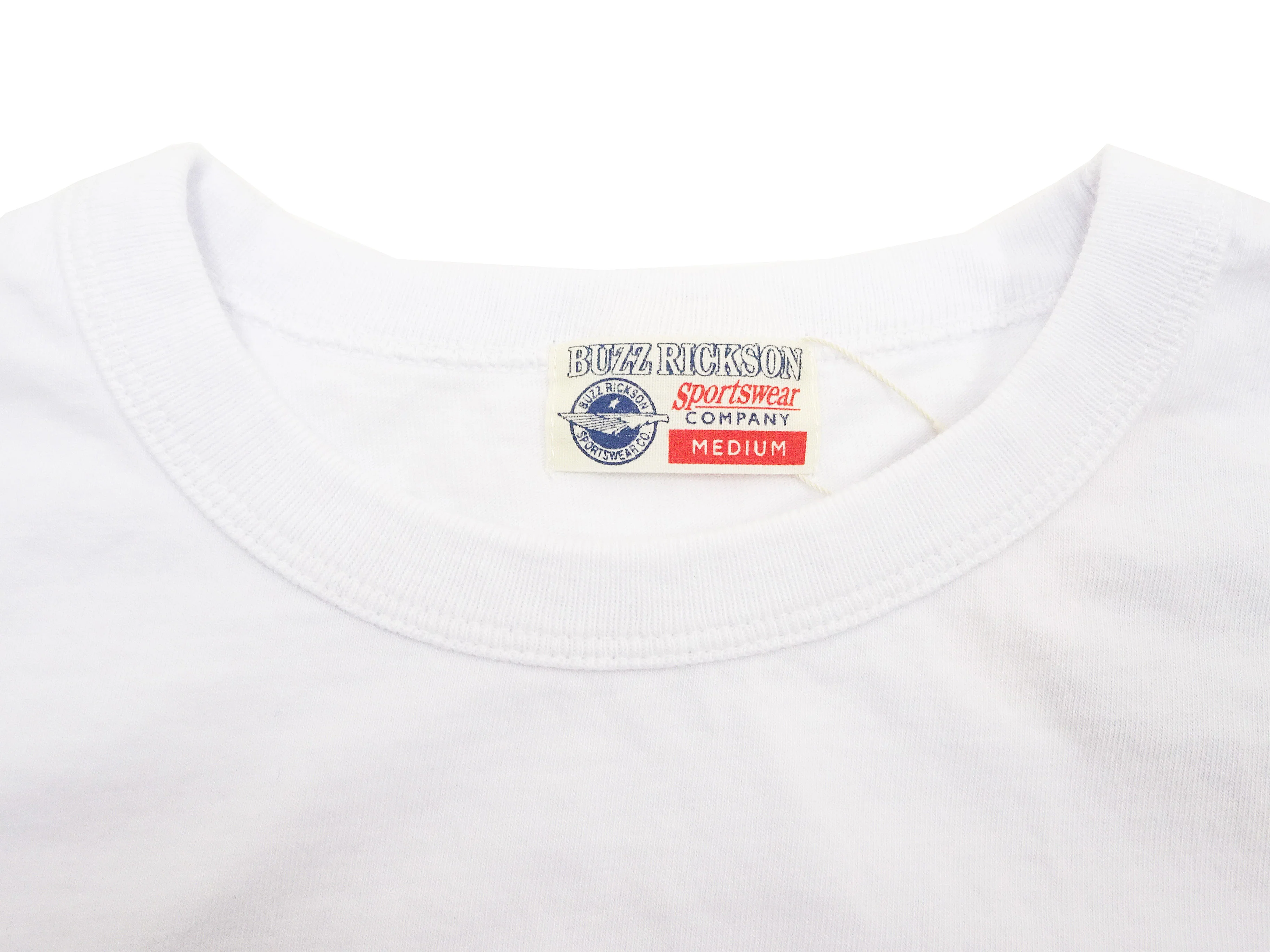 Buzz Rickson T-shirt Men's Griffiss Air Force Base Military Graphic Short Sleeve Loopwheeled Tee BR79343 101 White - Image 8
