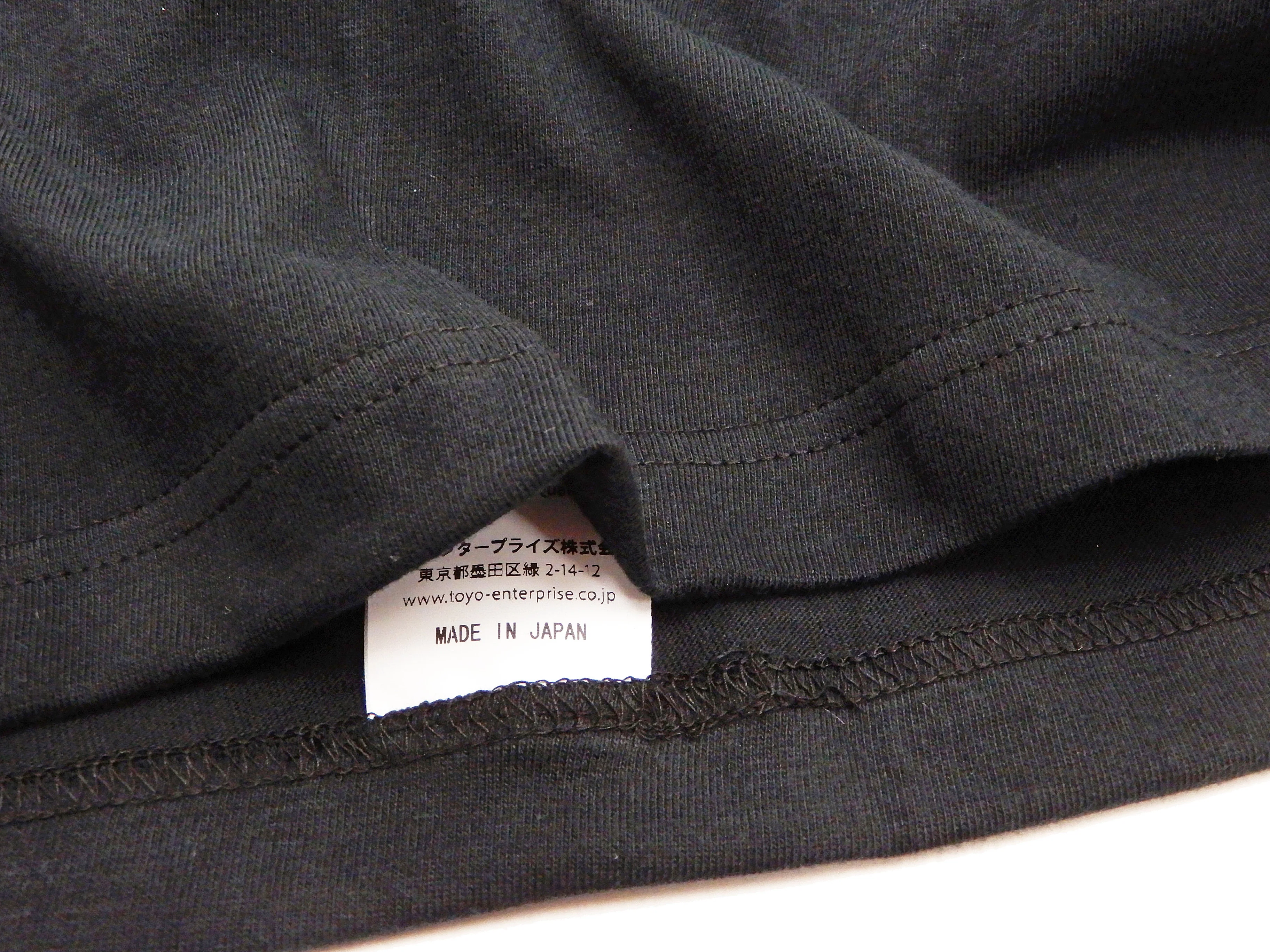 Buzz Rickson T-shirt Men's Plain T shirt Short Sleeve Loopwheel Tee BR78960 119 Black - Image 8