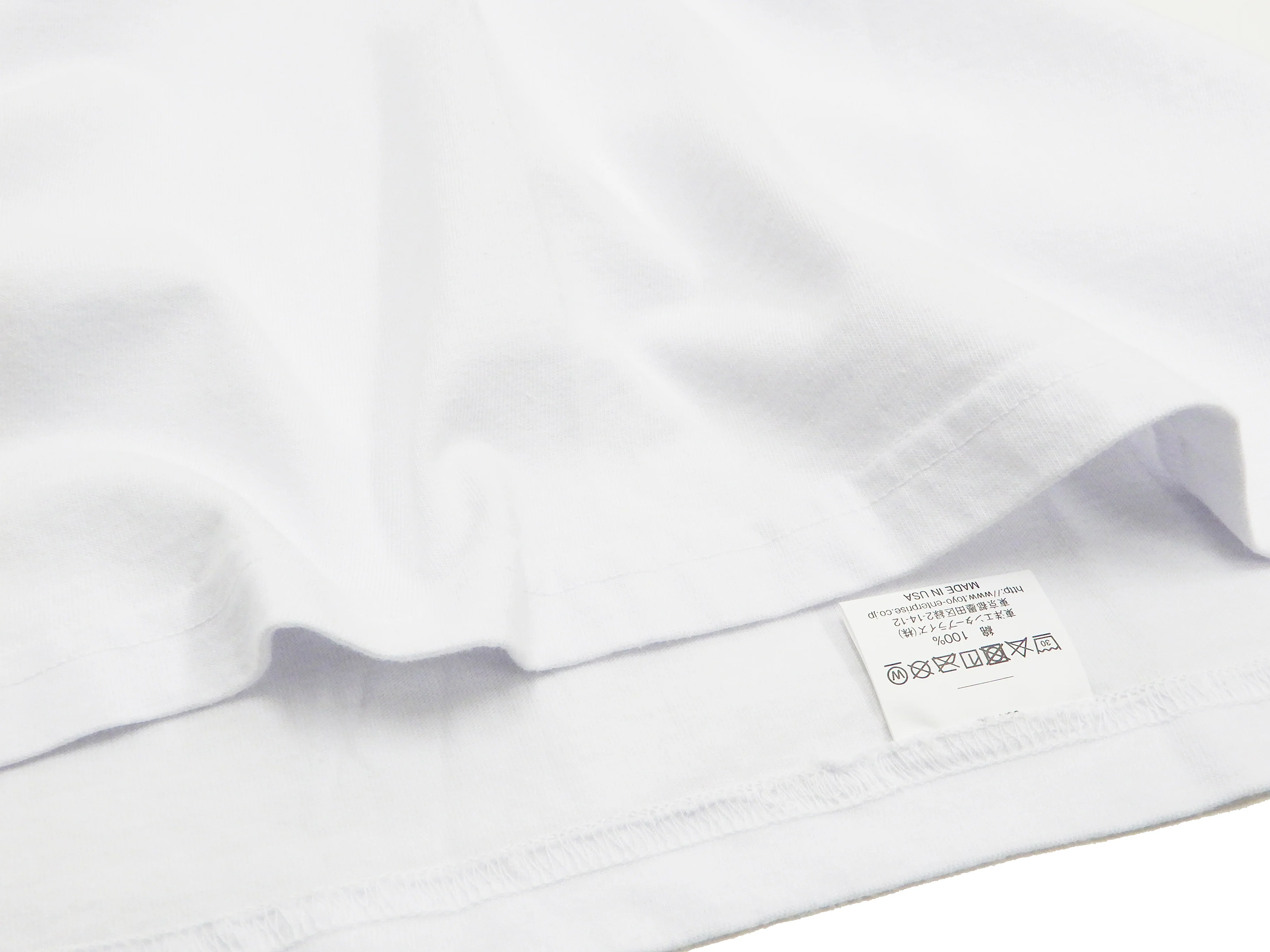 Buzz Rickson T-shirt Men's Short Sleeve Loopwheel Plain Pocket Tee BR78711 White - Image 8