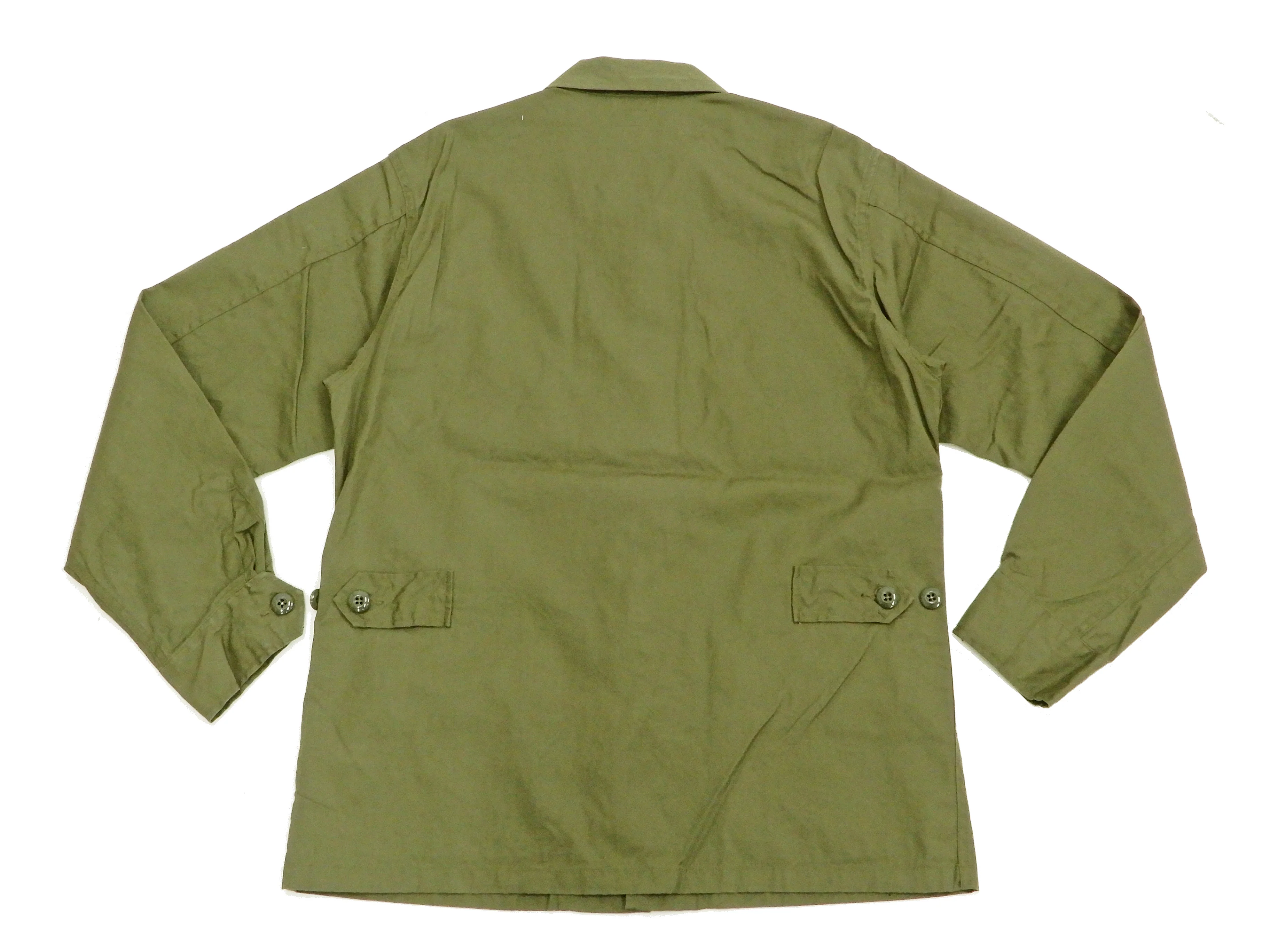 Buzz Rickson Tropical Jacket Men's US Vietnam War Jungle Fatigue Jacket BR12247 Olive - Image 12