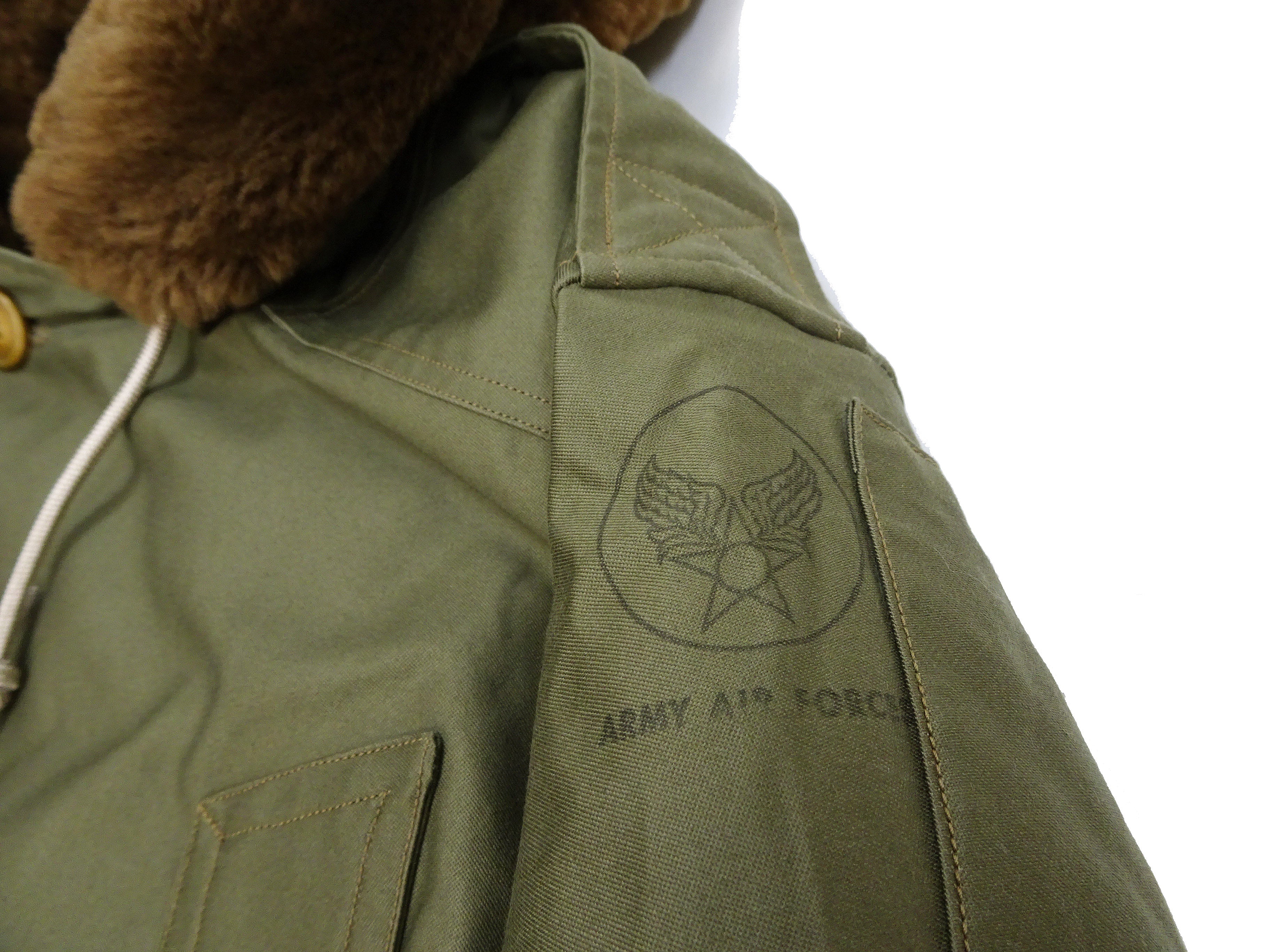 Buzz Rickson Type B-9 Flight Down Parka Men's B9 Hooded Down Jacket BR15538 Olive Drab - Image 10