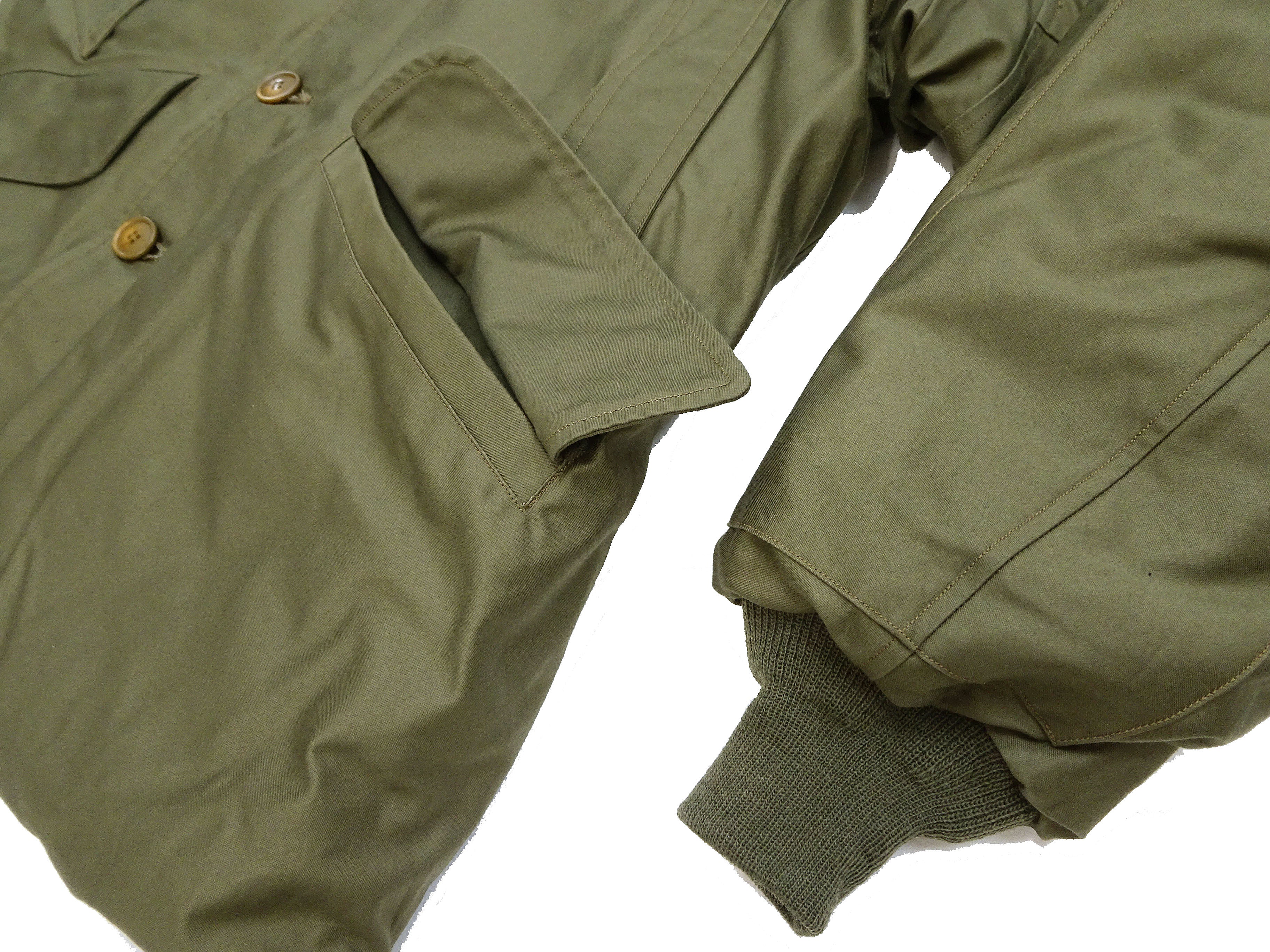 Buzz Rickson Type B-9 Flight Down Parka Men's B9 Hooded Down Jacket BR15538 Olive Drab - Image 13