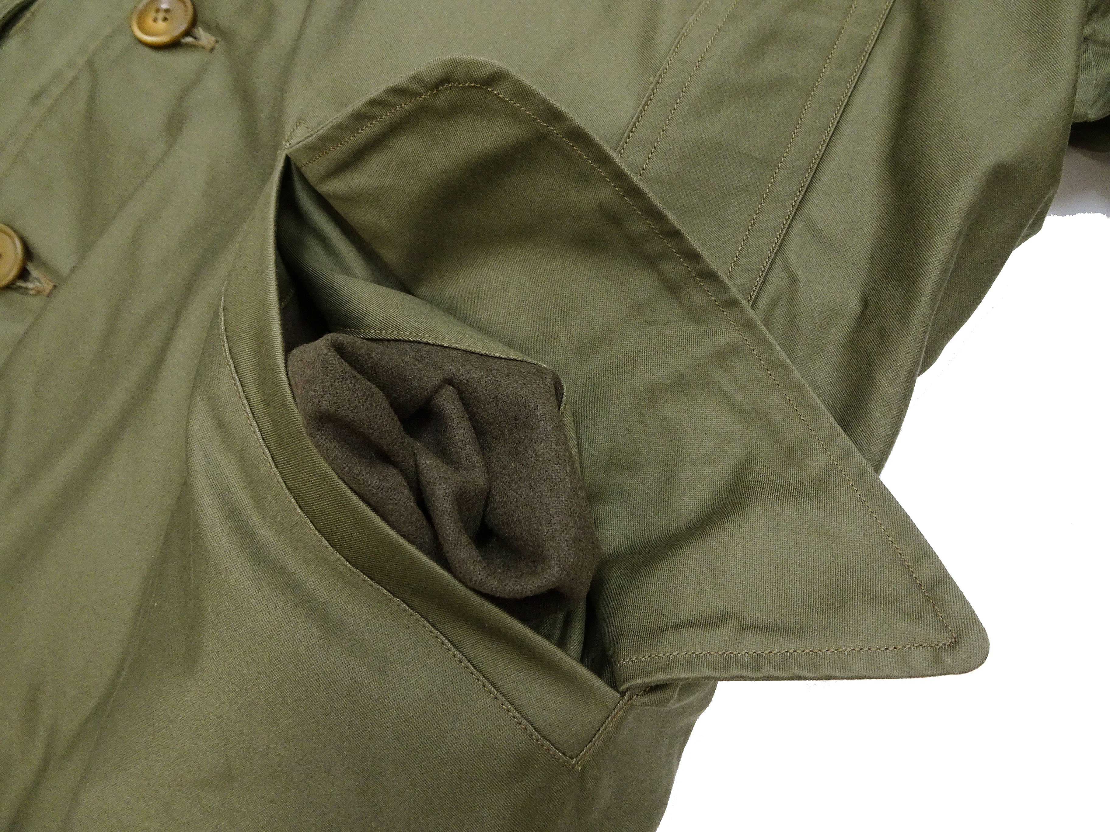 Buzz Rickson Type B-9 Flight Down Parka Men's B9 Hooded Down Jacket BR15538 Olive Drab - Image 14