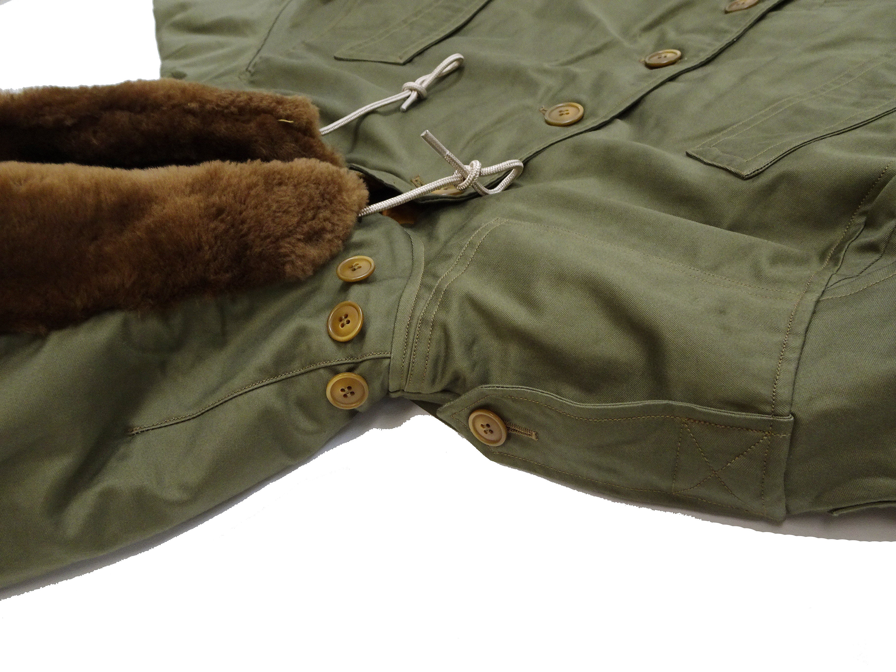 Buzz Rickson Type B-9 Flight Down Parka Men's B9 Hooded Down Jacket BR15538 Olive Drab - Image 21
