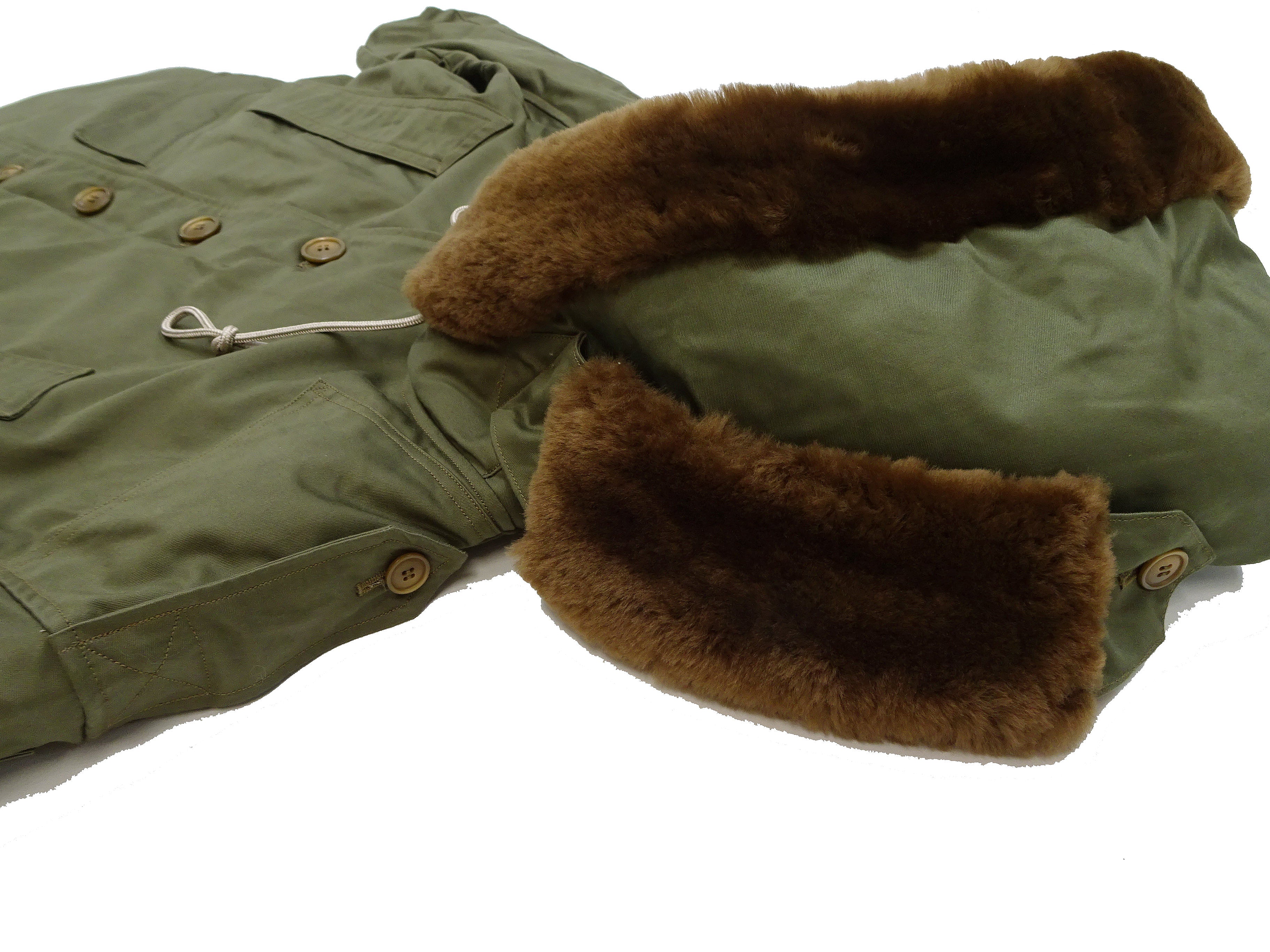 Buzz Rickson Type B-9 Flight Down Parka Men's B9 Hooded Down Jacket BR15538 Olive Drab - Image 22