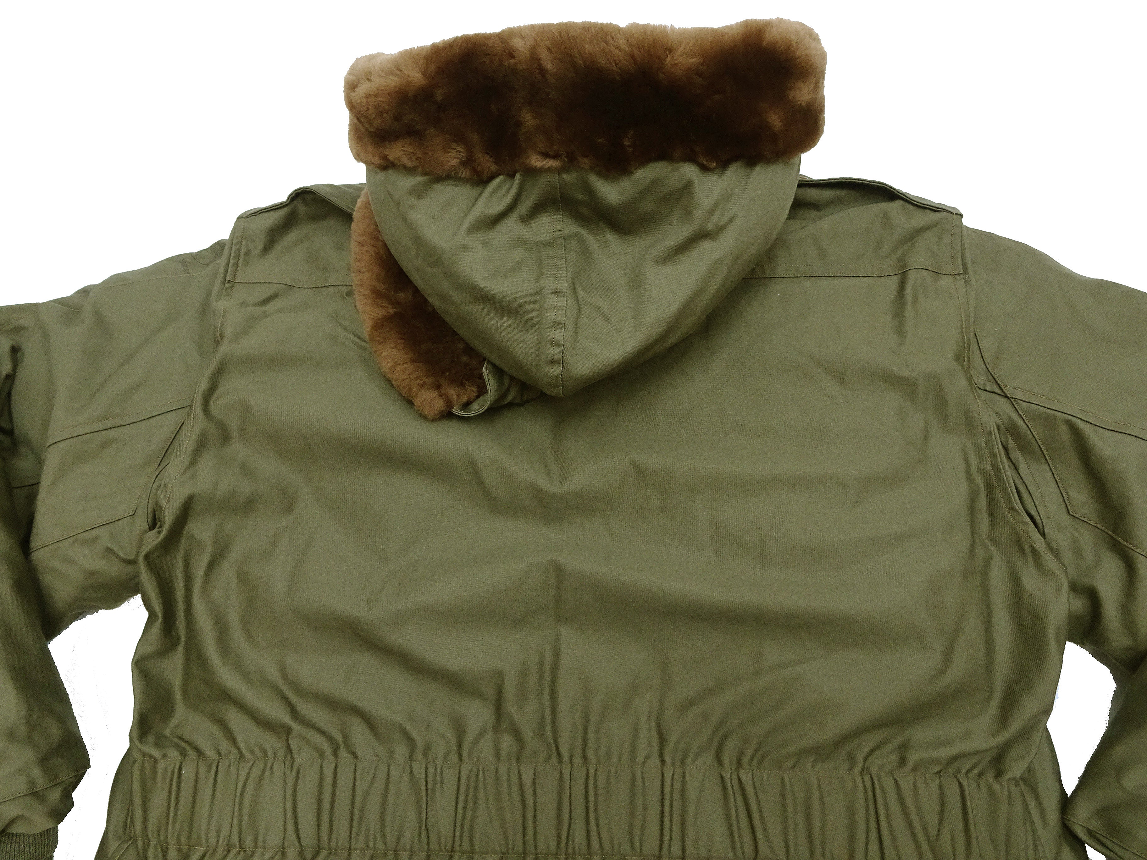Buzz Rickson Type B-9 Flight Down Parka Men's B9 Hooded Down Jacket BR15538 Olive Drab - Image 25