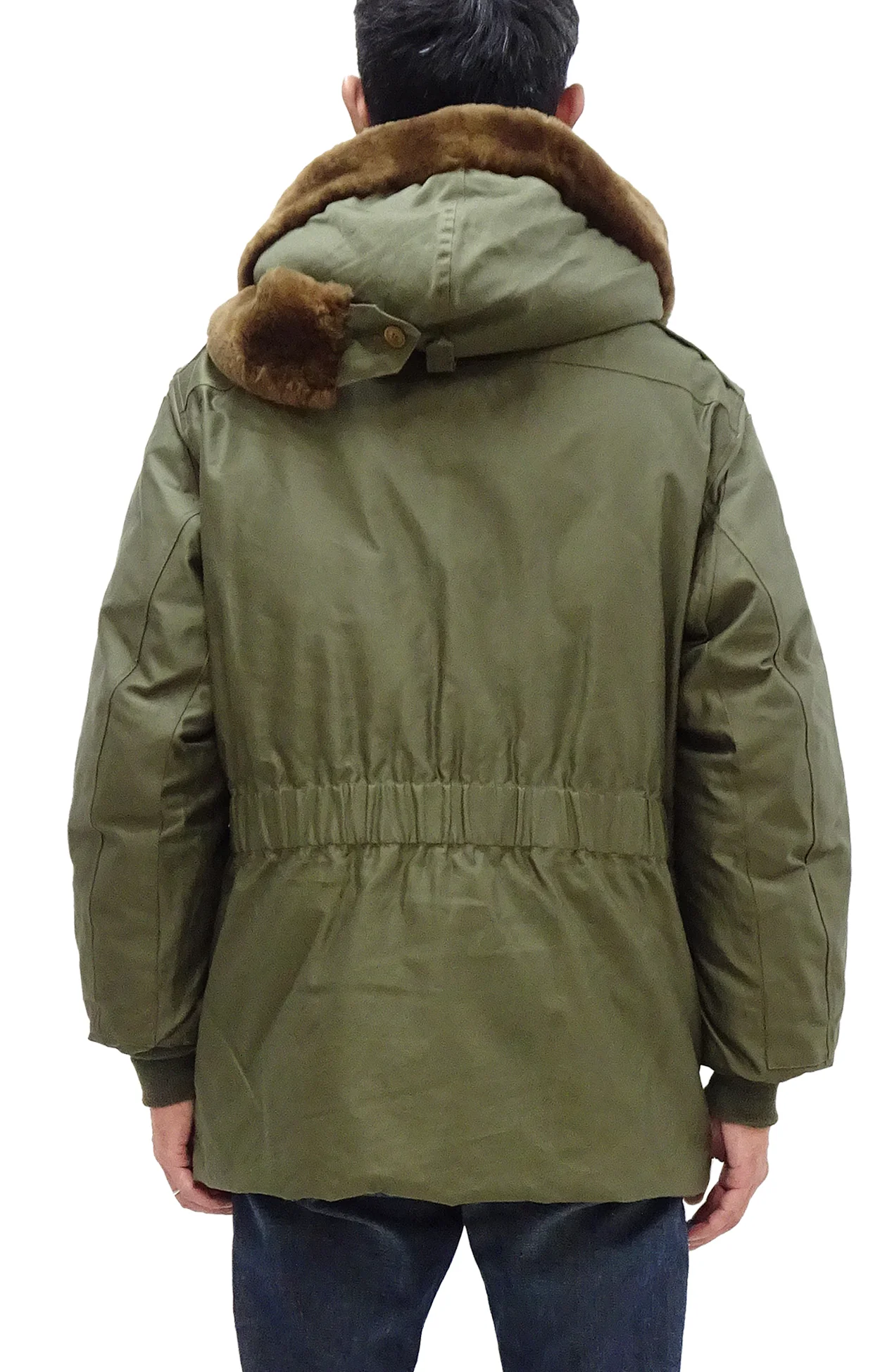 Buzz Rickson Type B-9 Flight Down Parka Men's B9 Hooded Down Jacket BR15538 Olive Drab - Image 5