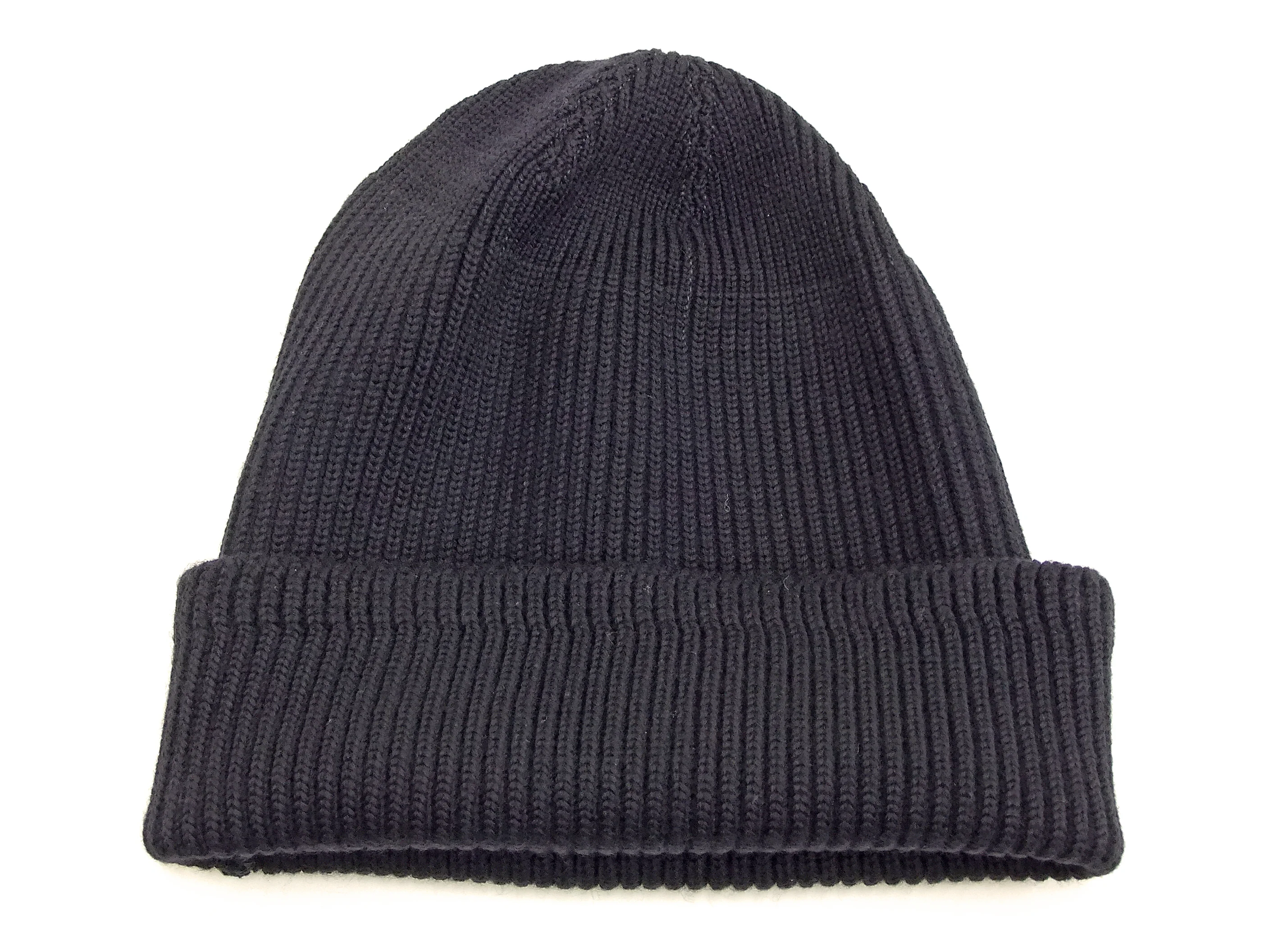 Buzz Rickson Men's U.S. Navy Watch Cap - 100% Wool Military Knit Hat - Made in Japan (BR02243 Navy Blue) - Image 12