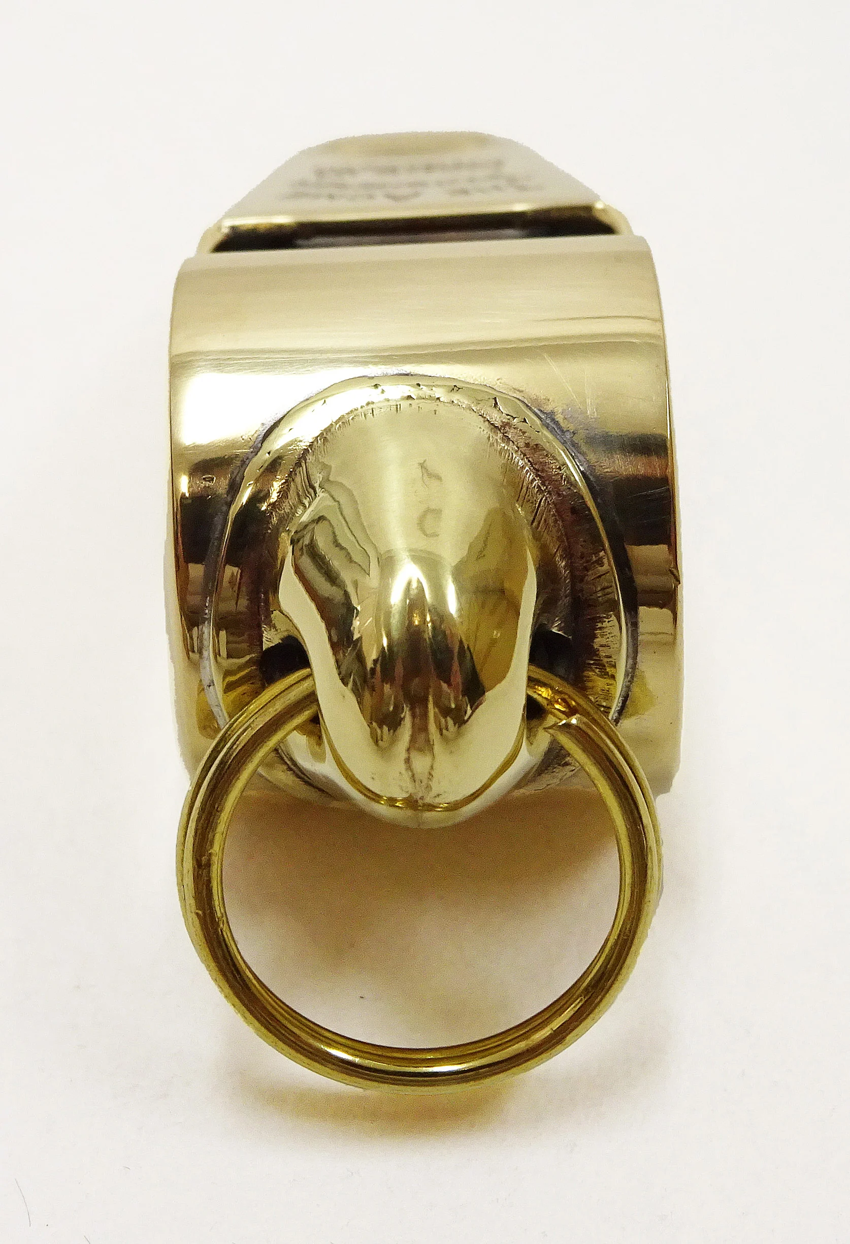 Buzz Rickson Whistle Acme Thunderer WWII Military Air Force Pilot Style Brass Whistle with Split Ring BR02763 - Image 4