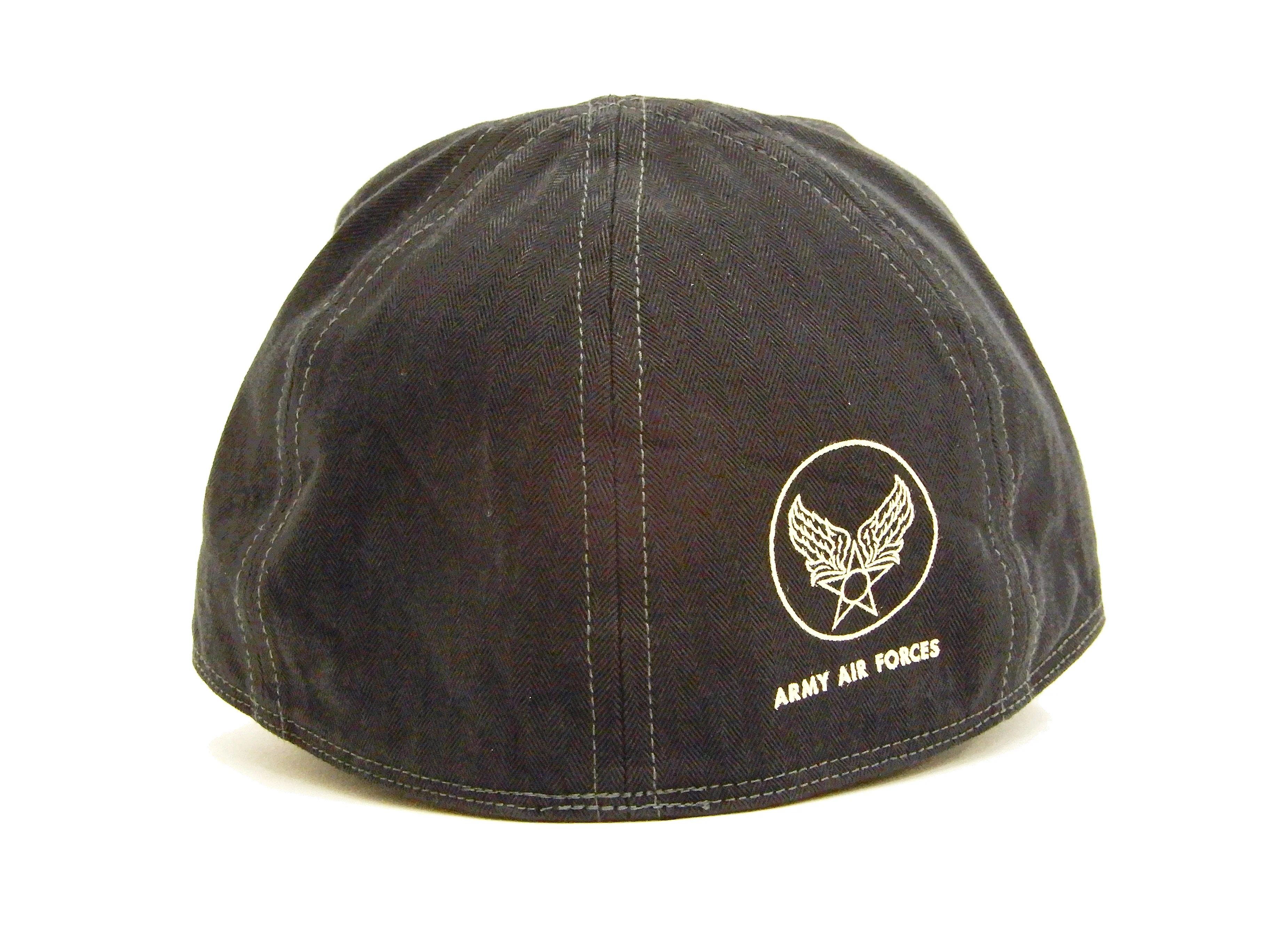 Buzz Rickson William Gibson Men's Army Cap Type A-3 Black Military Hat BR02519 Black - Image 4