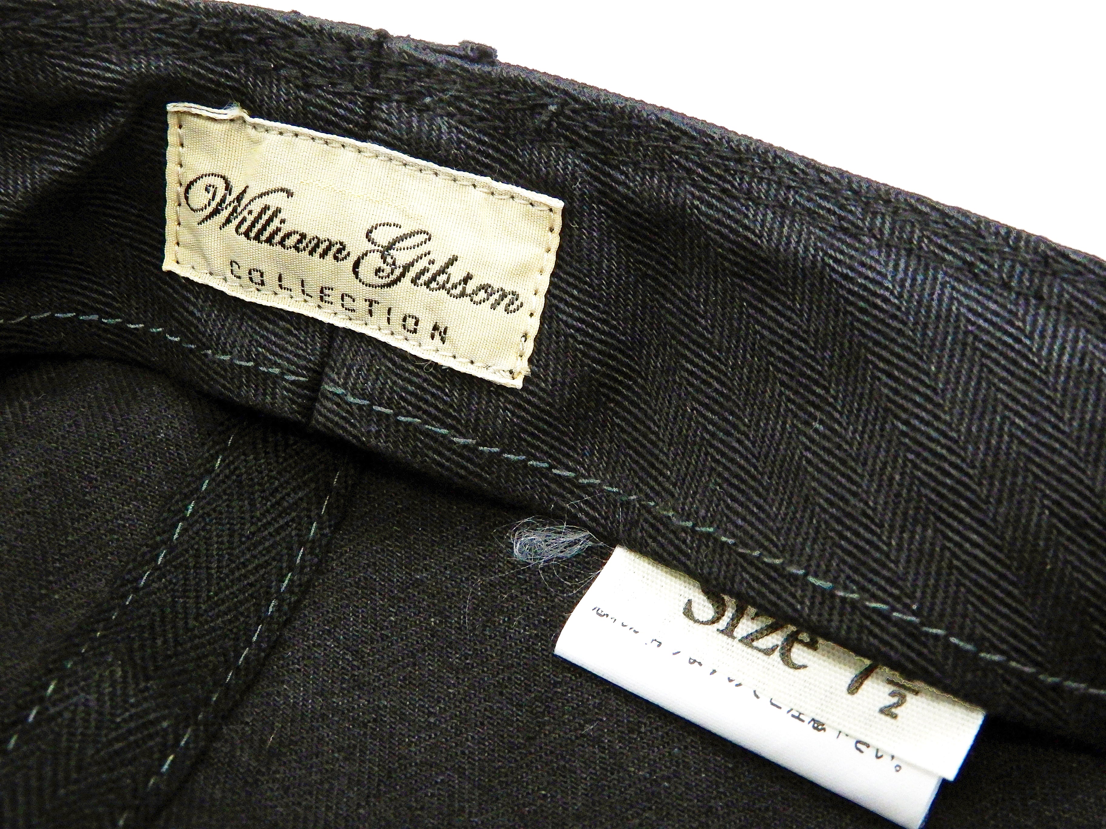 Buzz Rickson William Gibson Men's Army Cap Type A-3 Black Military Hat BR02519 Black - Image 6