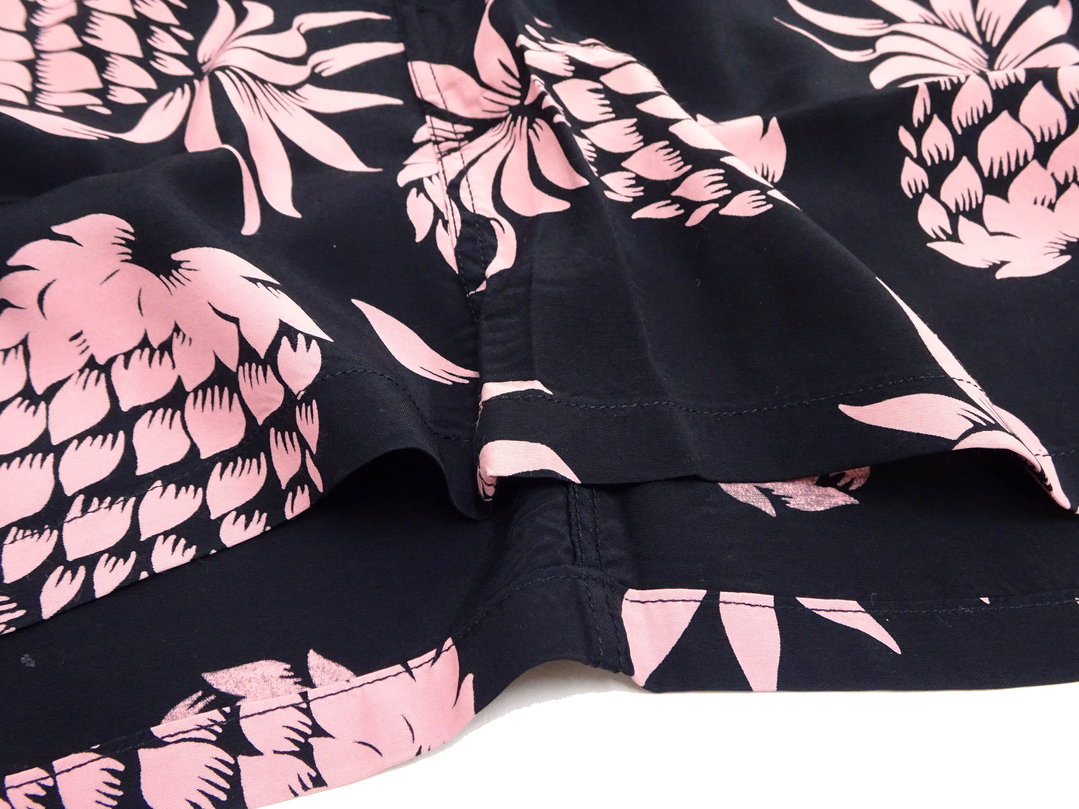 Duke Kahanamoku Hawaiian Shirt Men's Duke's Pineapple Short Sleeve Rayon Aloha Shirt DK36201 219 Black - Image 10