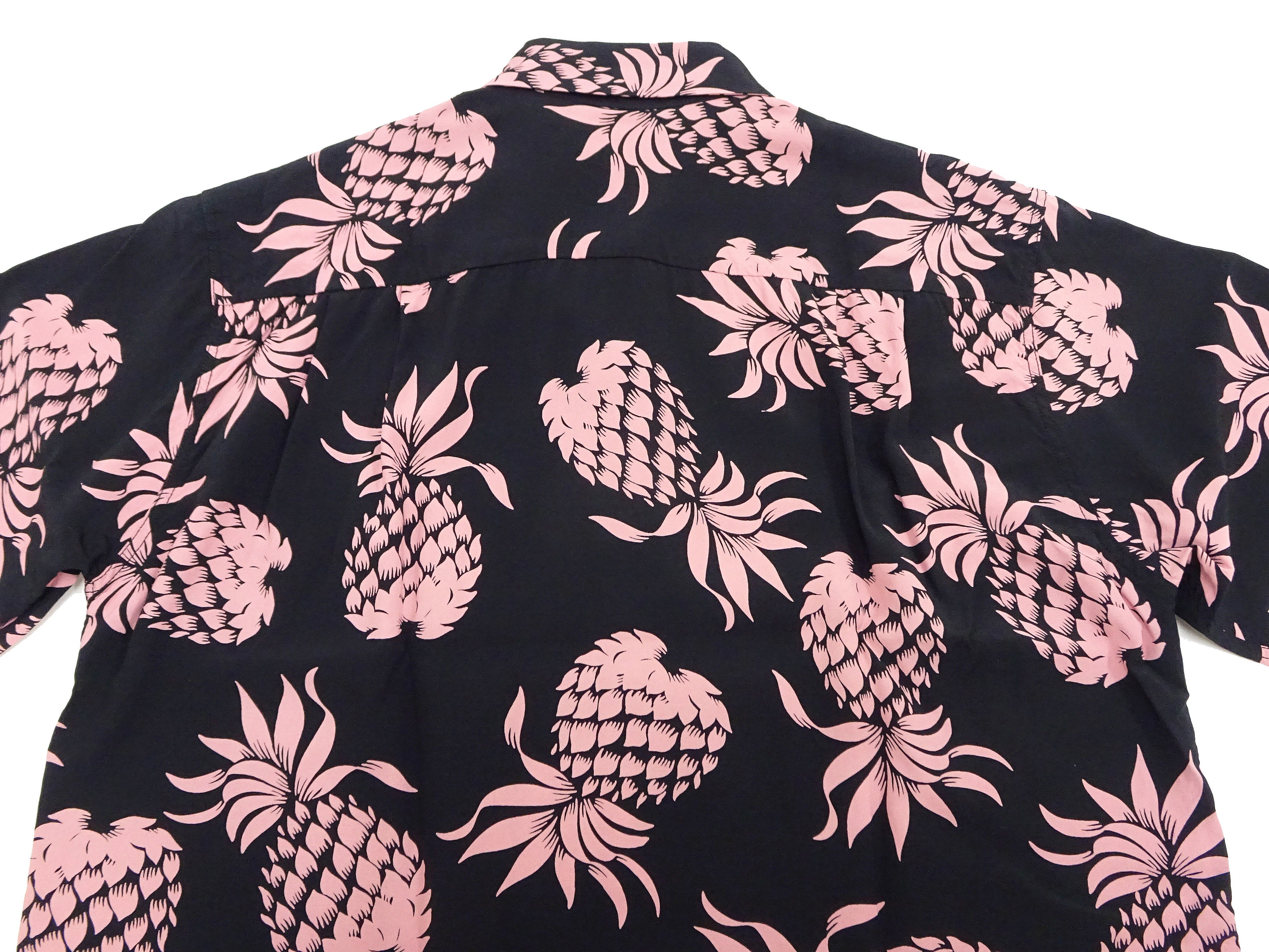 Duke Kahanamoku Hawaiian Shirt Men's Duke's Pineapple Short Sleeve Rayon Aloha Shirt DK36201 219 Black - Image 12