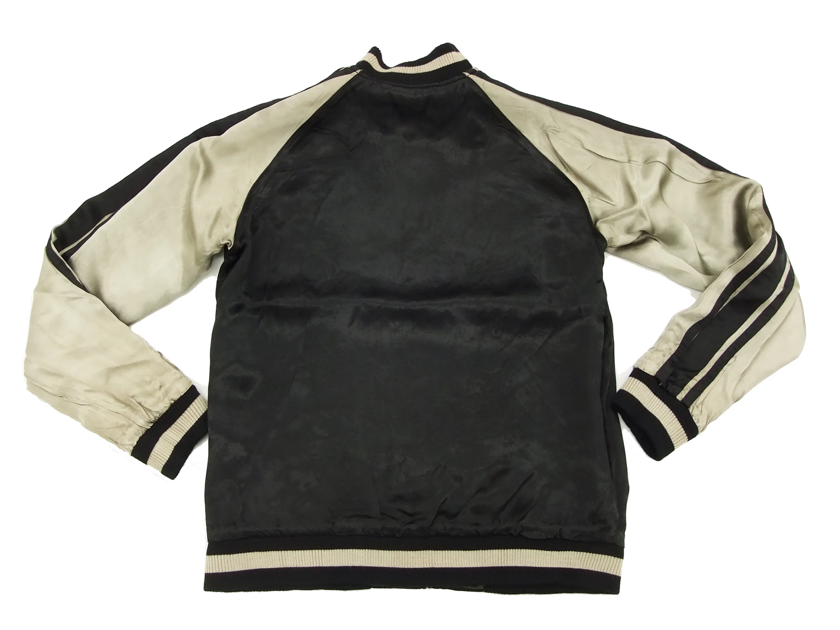 Hanatabi Gakudan Men's Japanese Souvenir Jacket Japanese Buddhism Sukajan Script SSJ-012 - Image 13