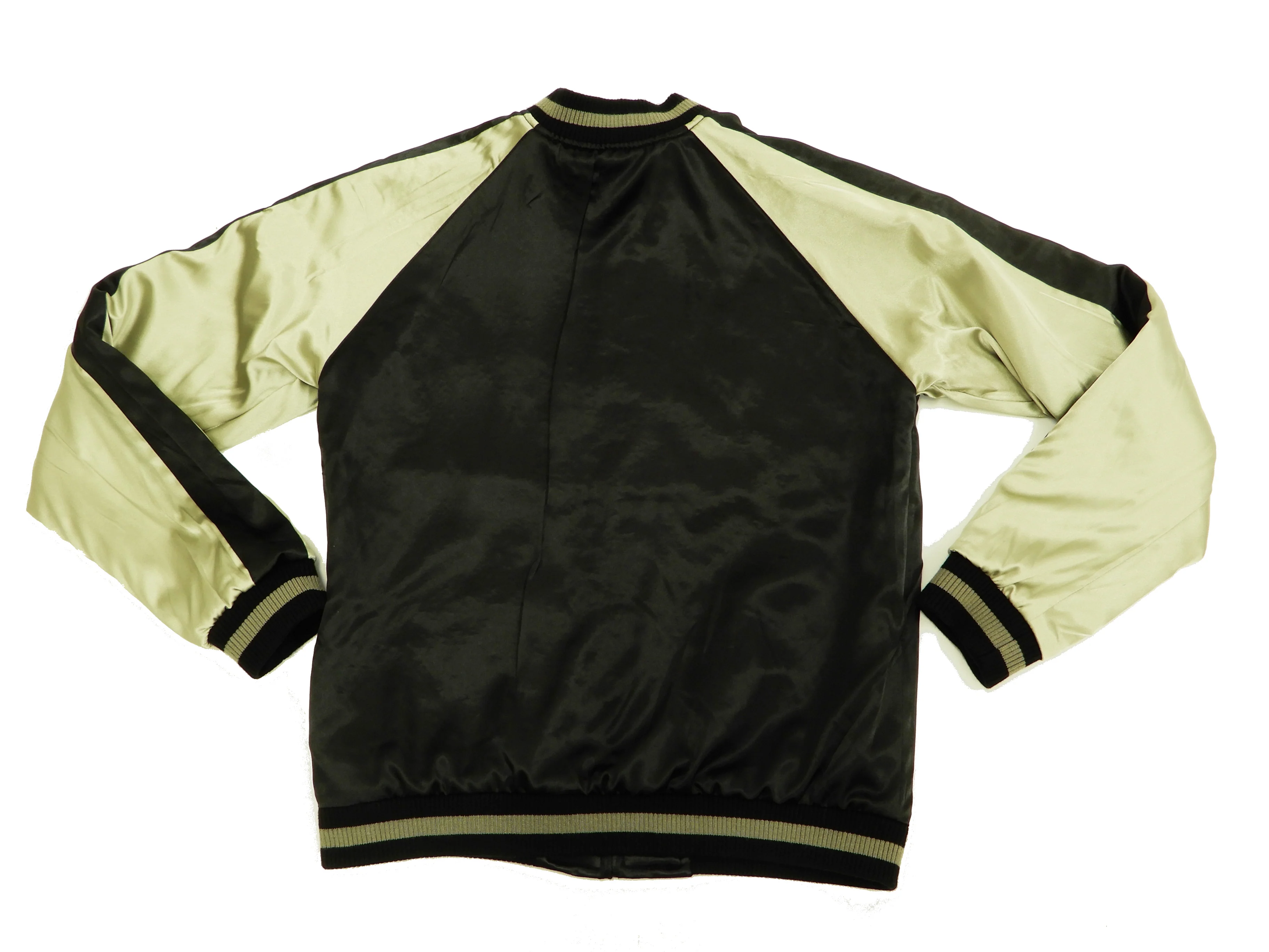 Hanatabi Gakudan Men's Japanese Souvenir Jacket Japanese Cherry Blossom Sukajan Script SSJ-521 - Image 15