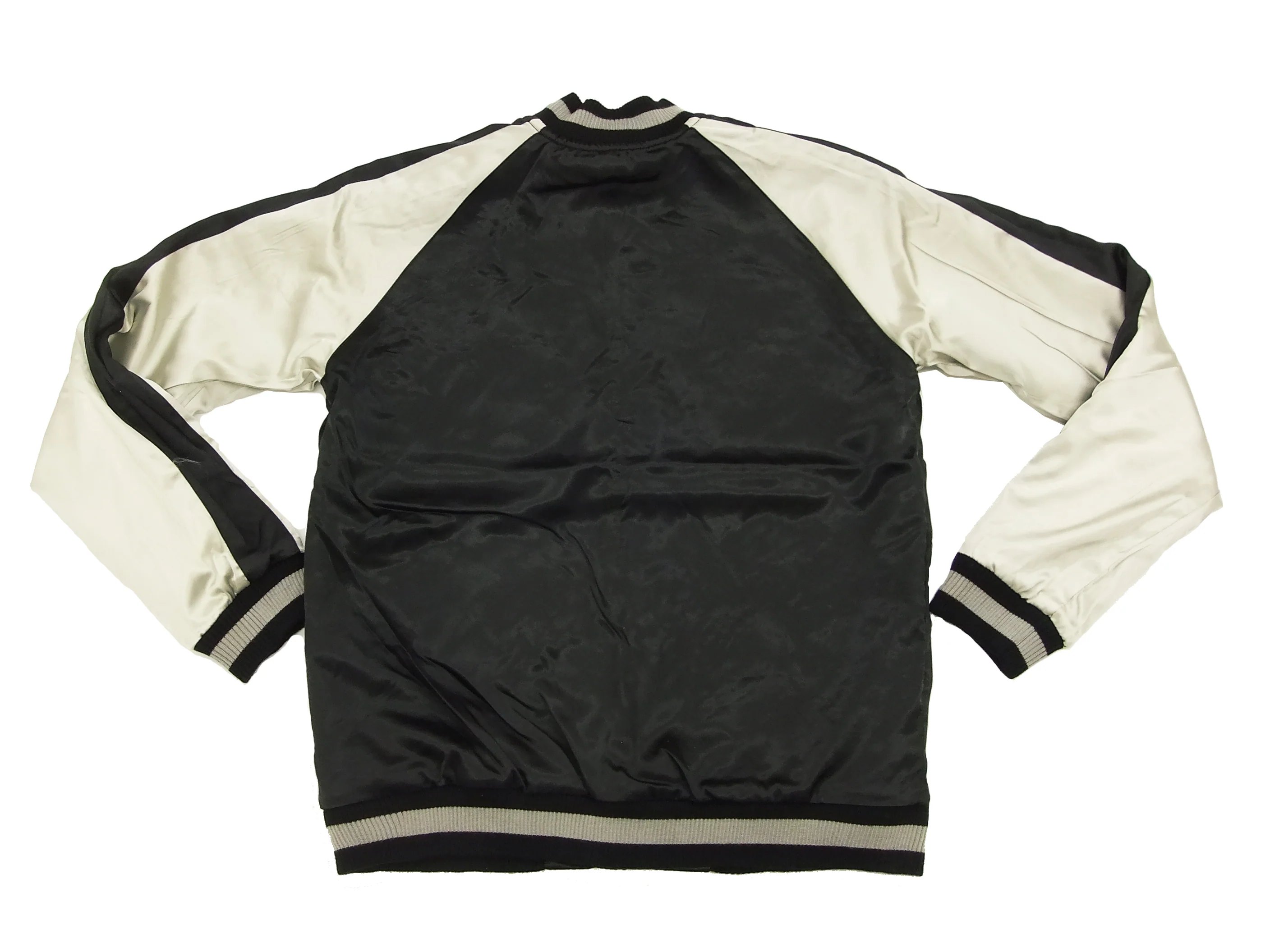 Hanatabi Gakudan Men's Japanese Souvenir Jacket Japanese goldfish Sukajan Script SSJ-502 - Image 13