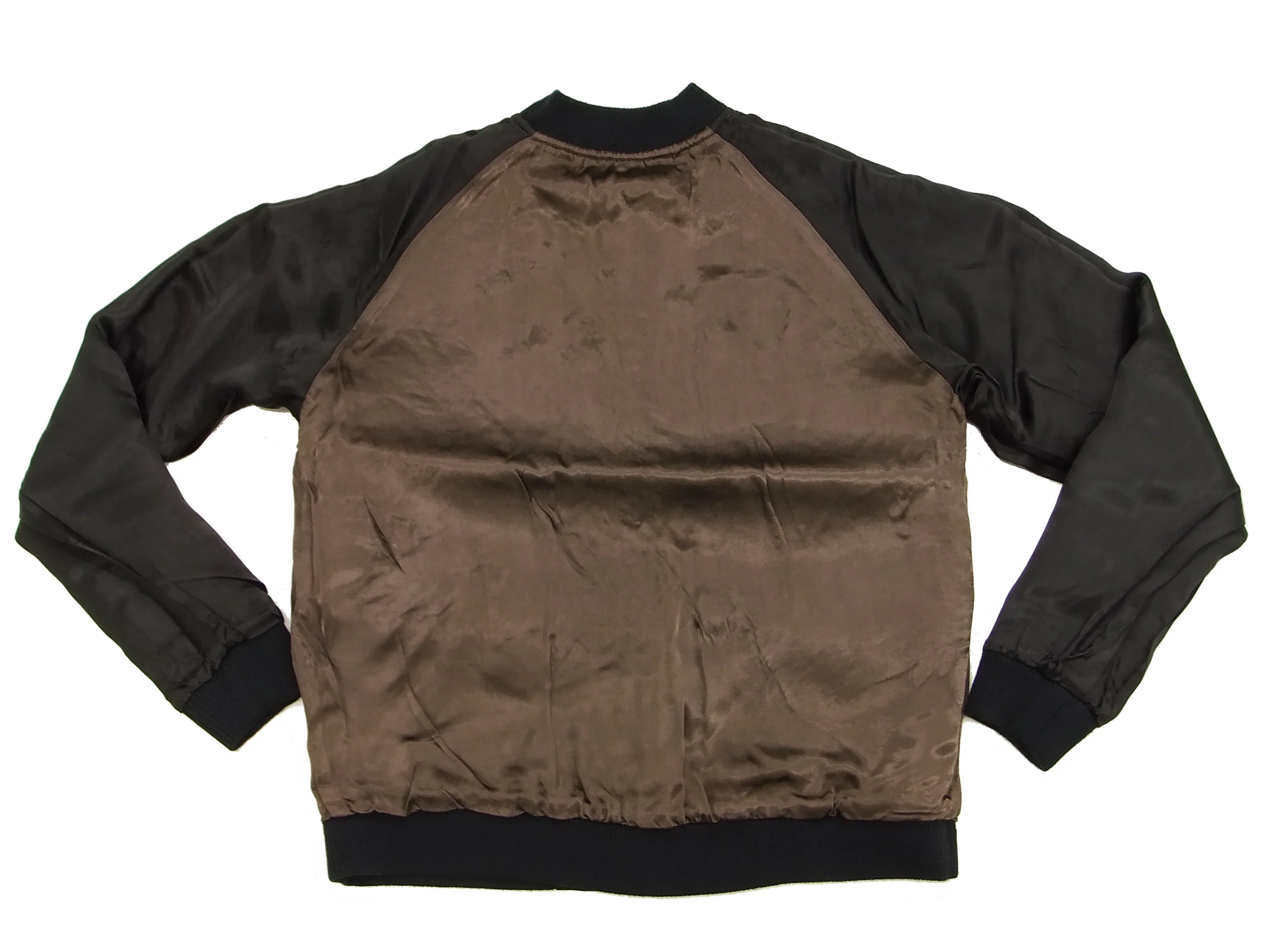 Hanatabi Gakudan Men's Japanese Souvenir Jacket Japanese Phoenix Sukajan Script SKJ-71R - Image 14