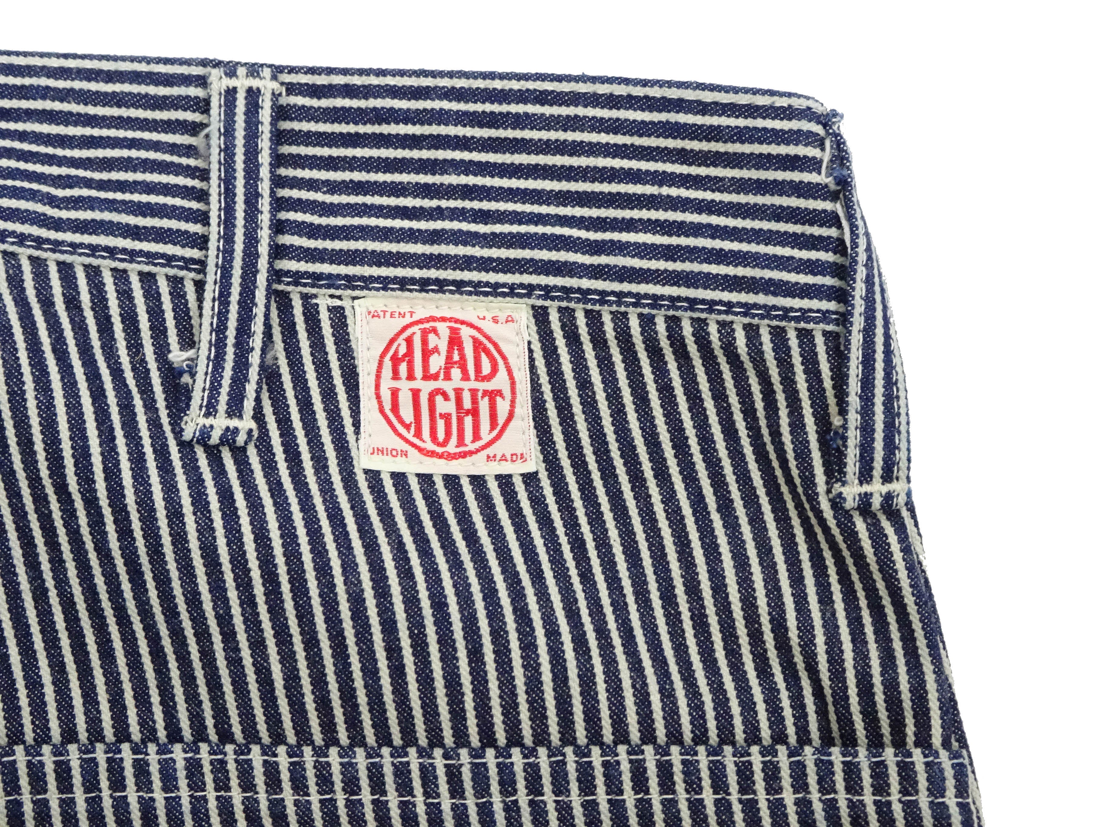 HEADLIGHT Work Pants by Toyo Enterprises Men's Casual Hickory Stripe Carpenter Pants Painter Jeans HD42457 421A One-Wash - Image 12
