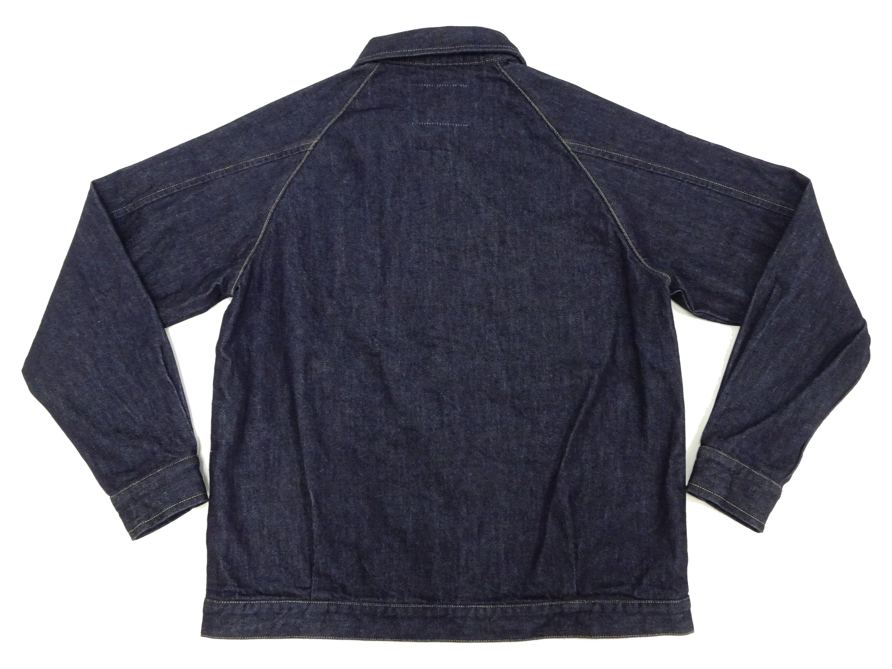 Japan Blue Jeans Denim Jacket JBOT1342 Men's Lightweight Zip-Front Jean Jacket JBOT1342 Indigo - Image 13