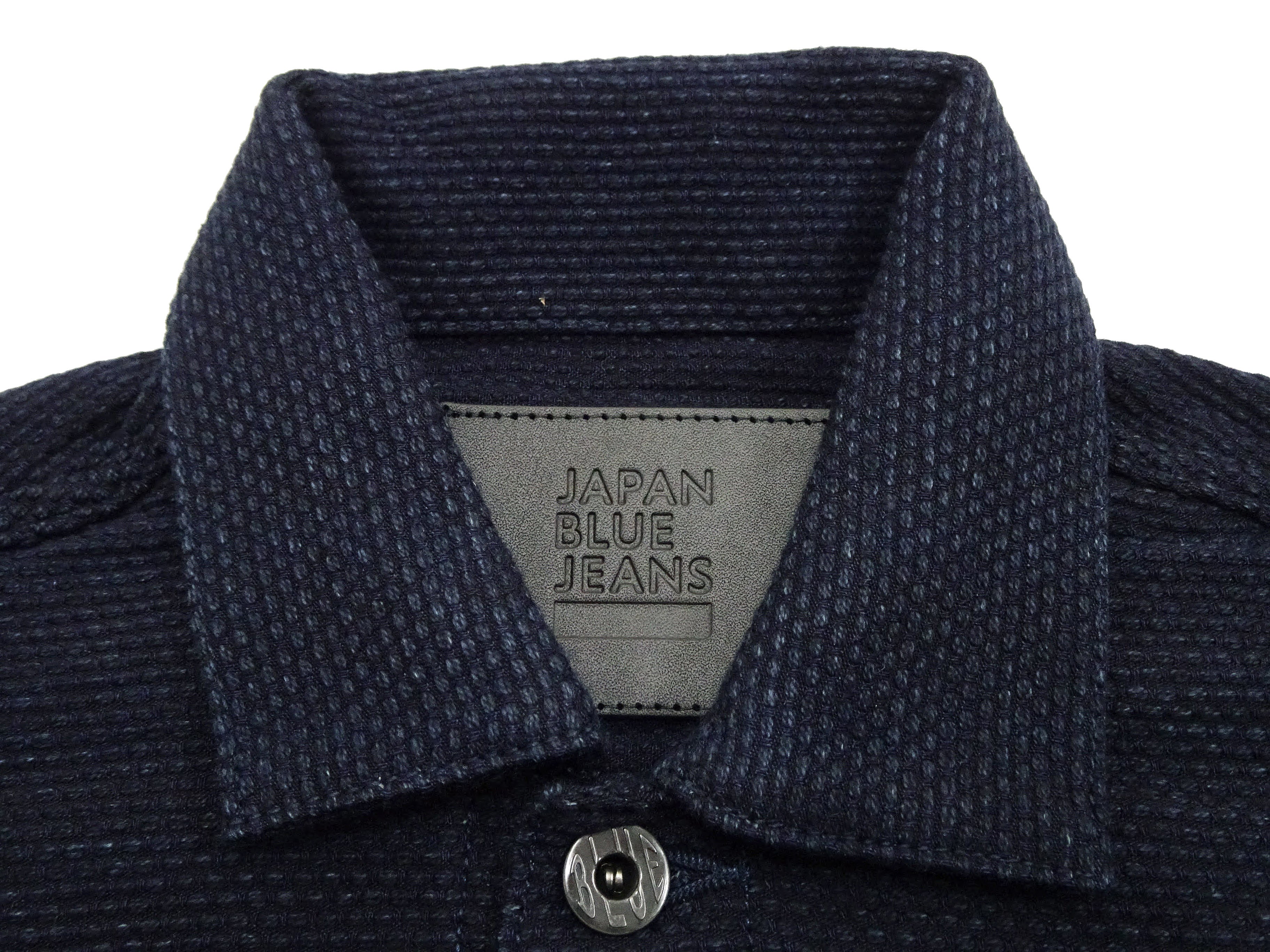 Japan Blue Jeans Sashiko Jacket JBGJ1005 Men's Casual Type 2 Style 11oz Japanese Sashiko Indigo Jacket - Image 9