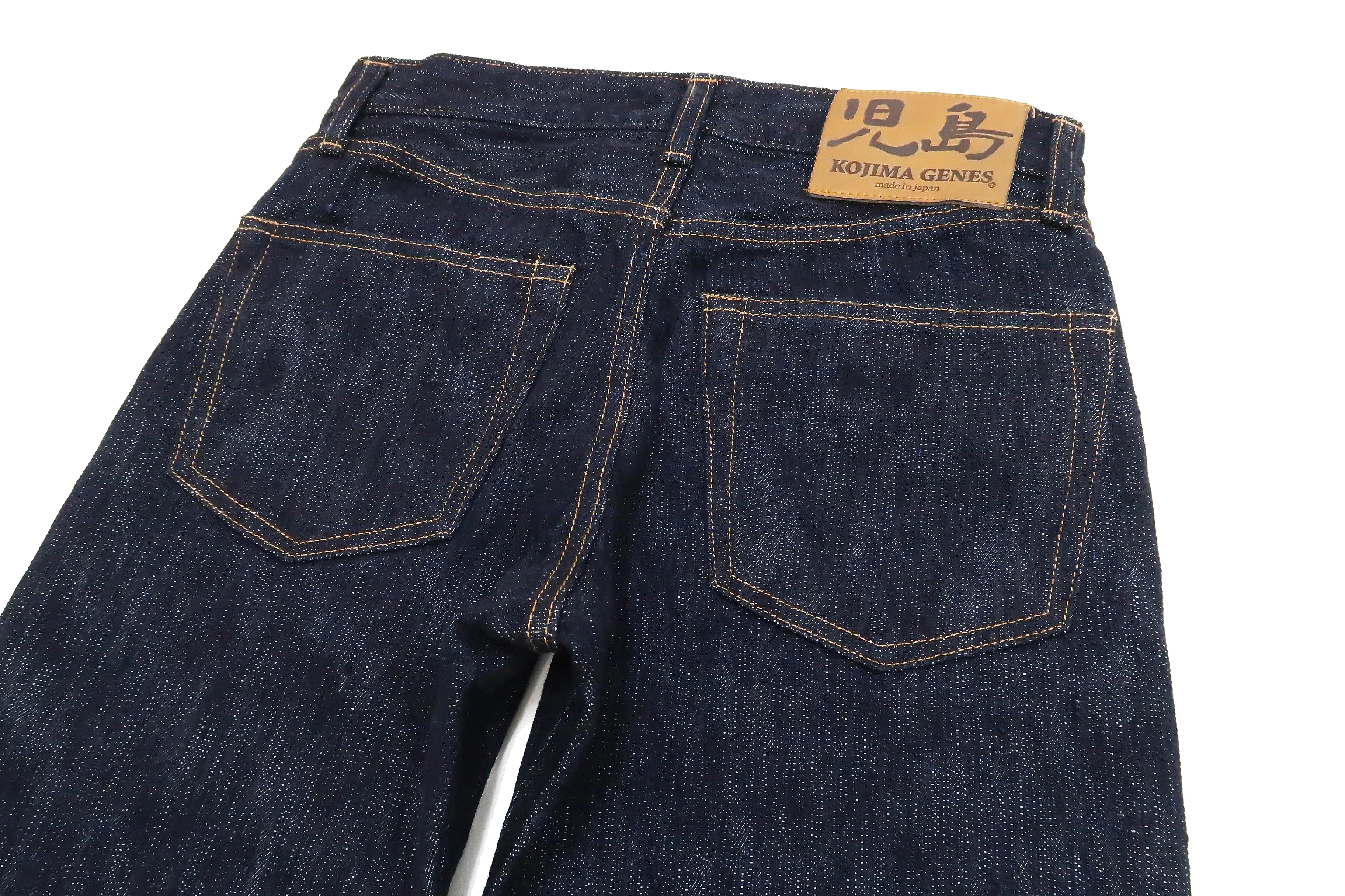 Kojima Genes Jeans Men's 19oz Selvedge Slub Denim Regular Fit Zipper-Fly Straight rnb1000rz RNB-1000RZ - Image 14
